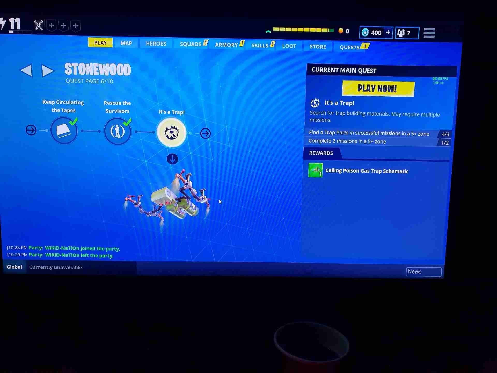 اكاونت فورتنايت سيزون 4 5 6 زومبي 400 في بكس
لا تنسَ أنك شاهدت هذا الإعلان في عنكبوت
للبيع فق...