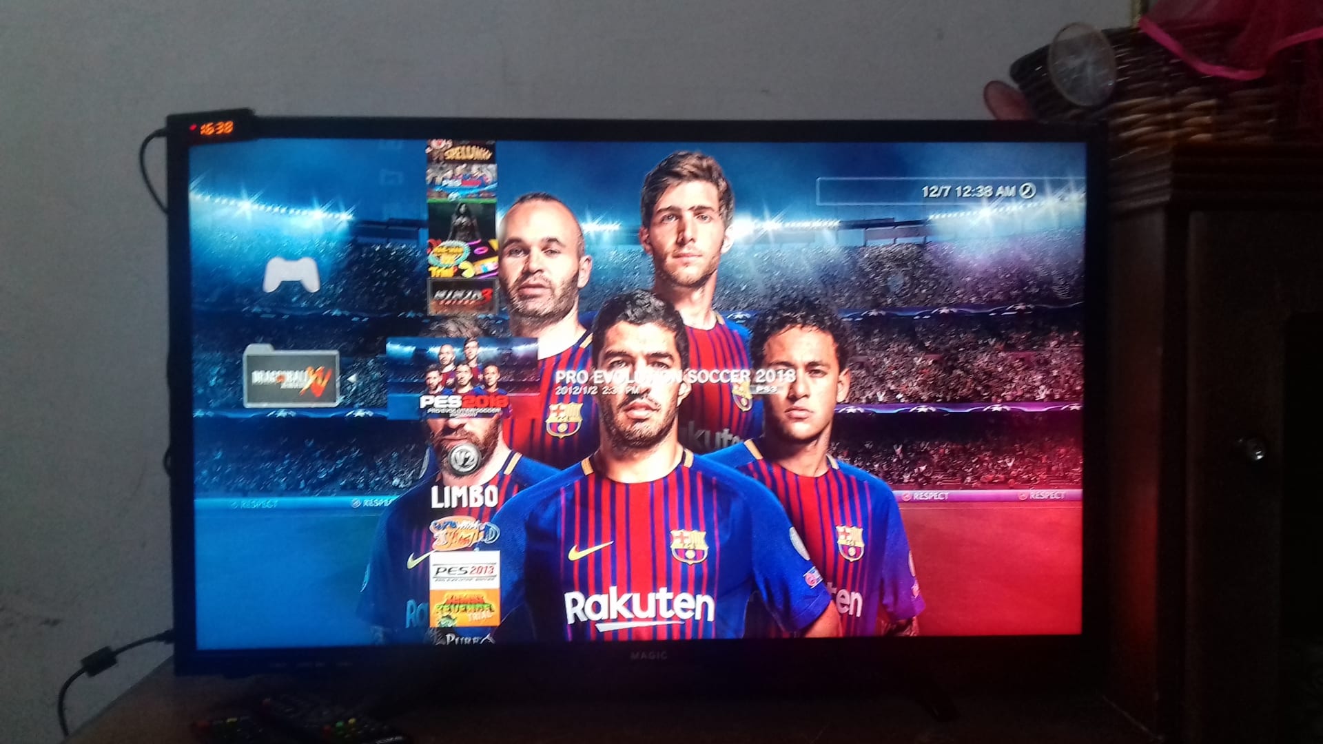 جهاز ps3
لا تنسَ أنك شاهدت هذا الإعلان في عنكبوت
جهاز نضيف استعمال خفيف جدا مع يد وحده جديده...