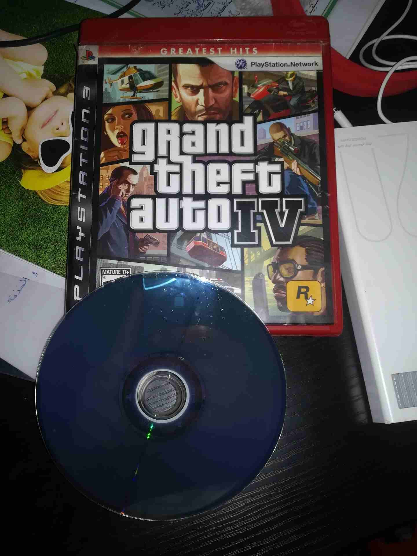 gta iv و شبيهة fifa Street لل ps3 بحالة ممتازة جدا
لا تنسَ أنك شاهدت هذا الإعلان في عنكبوت
اشتري...