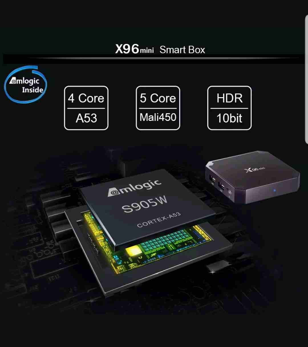 TV BOX 2gb ram
لا تنسَ أنك شاهدت هذا الإعلان في عنكبوت
TV BOX android 7.1 QUAD CORE 2GB RAM 16GB...