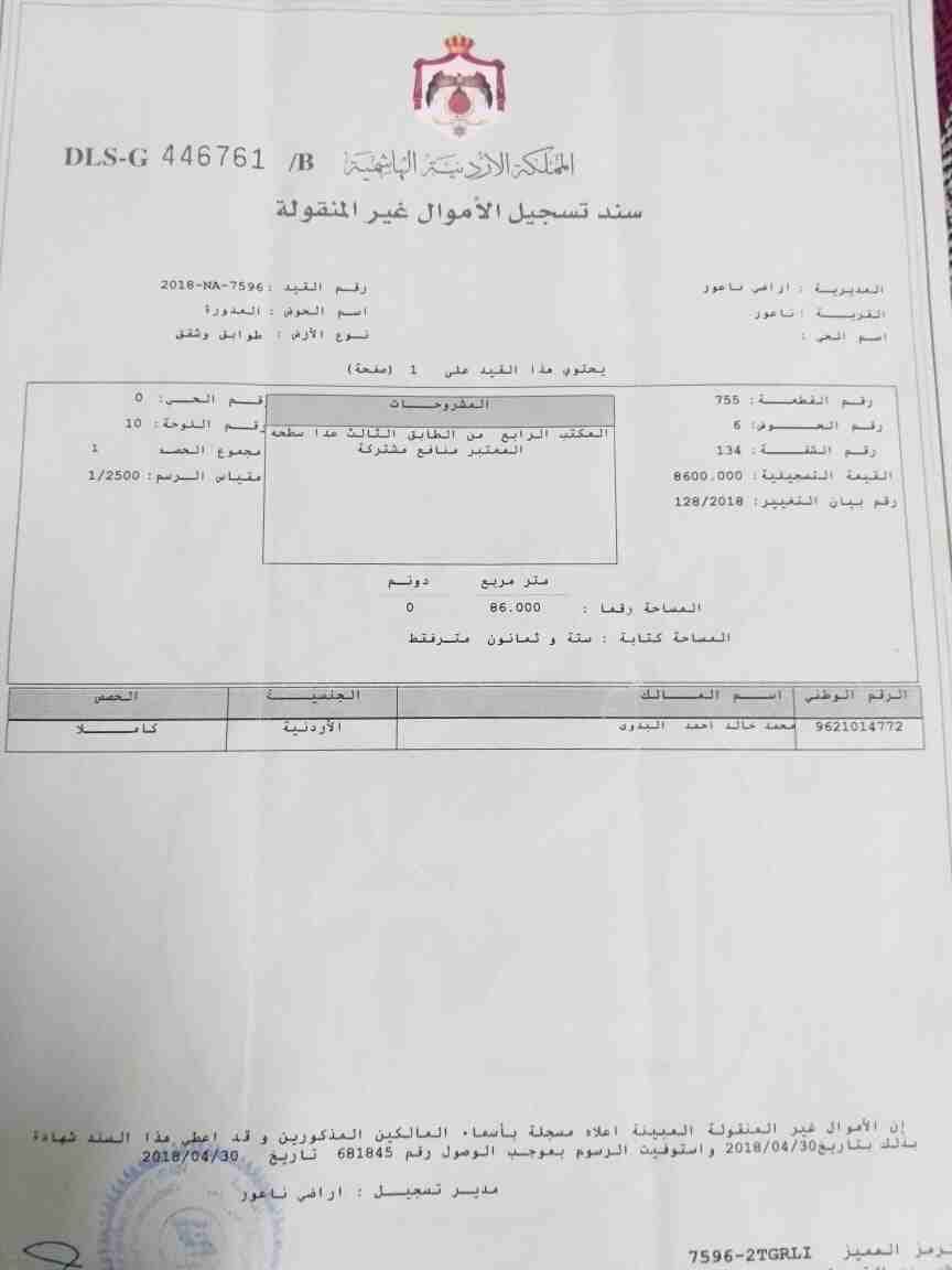 مكاتب تجارية للبيع (مرج الحمام)
لا تنسَ أنك شاهدت هذا الإعلان في عنكبوت
مكاتب تجارية للبيع :
المو...