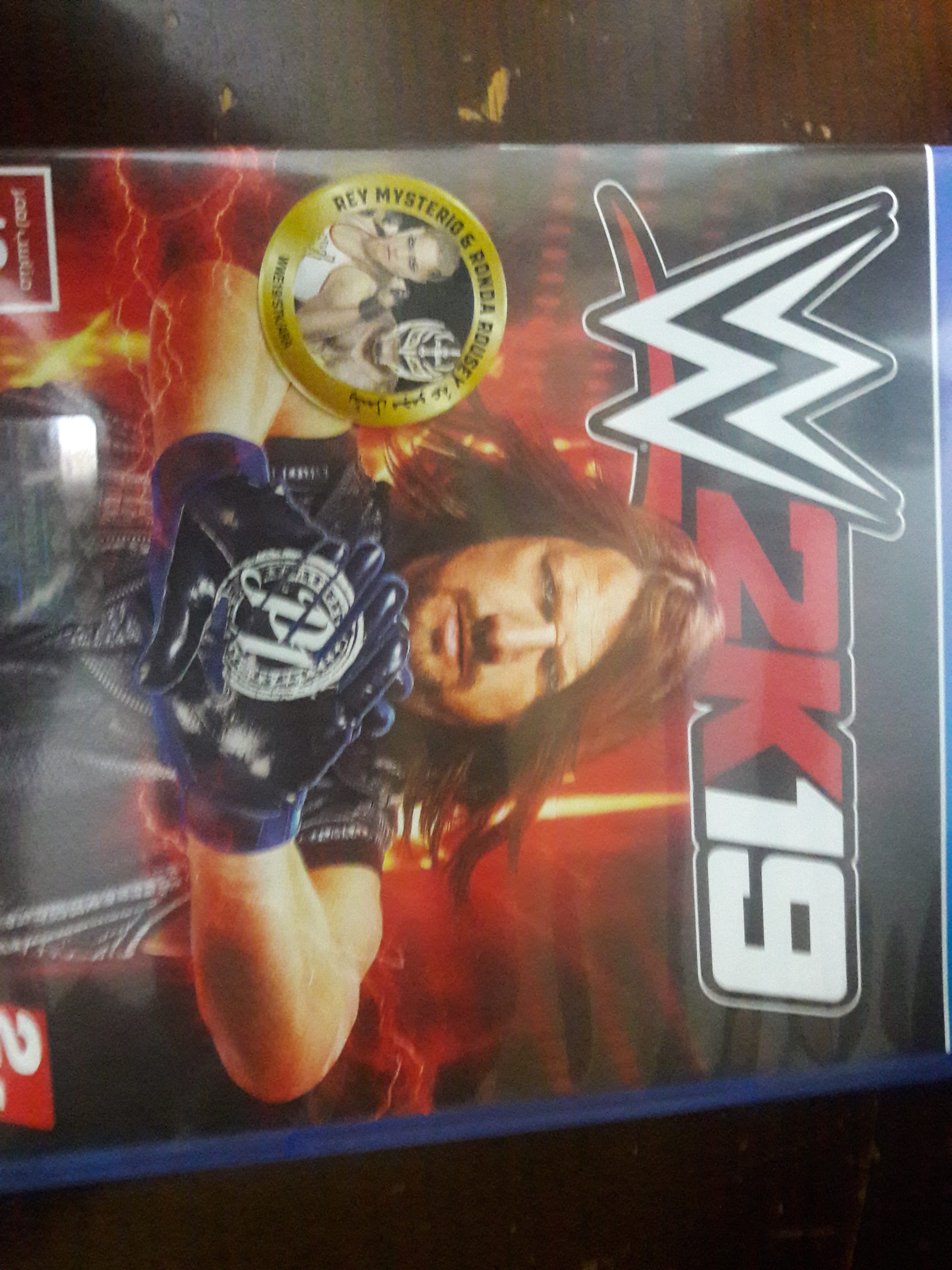 WWE2K19 مصارعة 2019
لا تنسَ أنك شاهدت هذا الإعلان في عنكبوت
السيدي للبيع او للبدل على FIFA19...