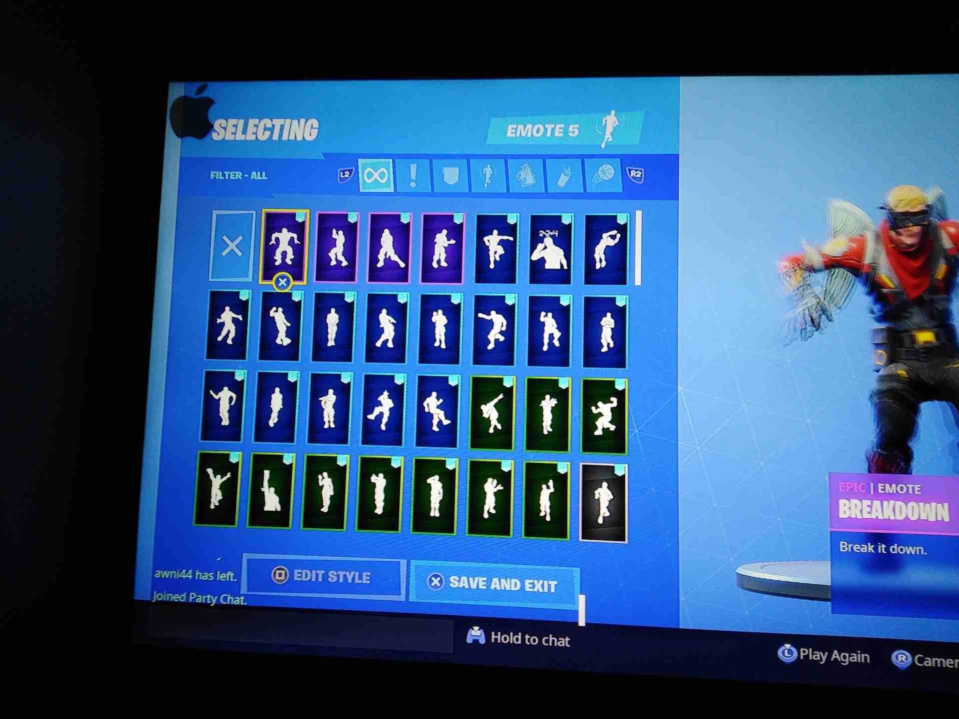 حساب فورت نايت
لا تنسَ أنك شاهدت هذا الإعلان في عنكبوت
الحساب للبيع في 100 دينار وجه لوجه ما عليه...