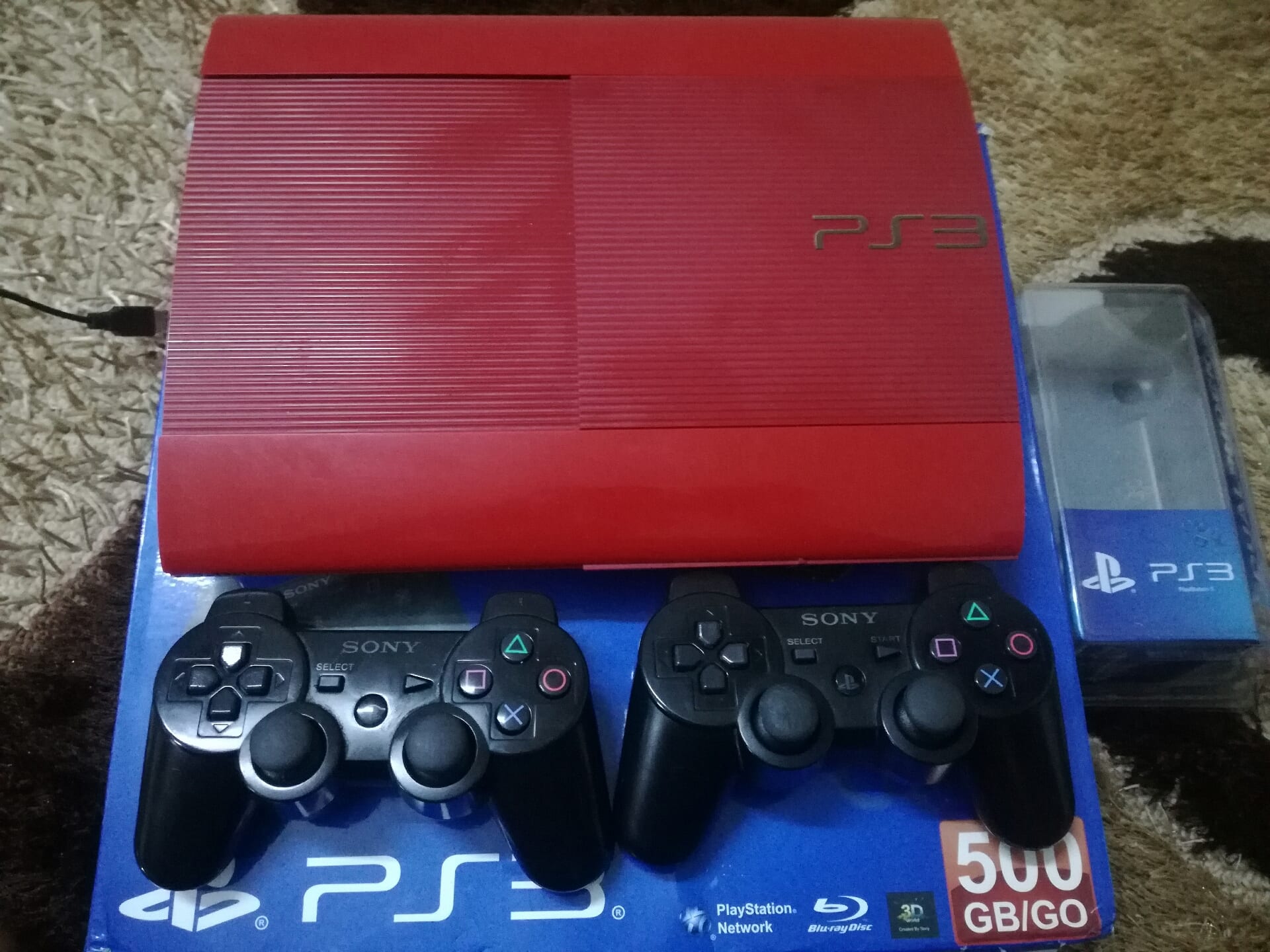 ps3 شبه وكاله للبيع
لا تنسَ أنك شاهدت هذا الإعلان في عنكبوت
ps3معدل 500 gb عليه 24 لعبه مع اي...