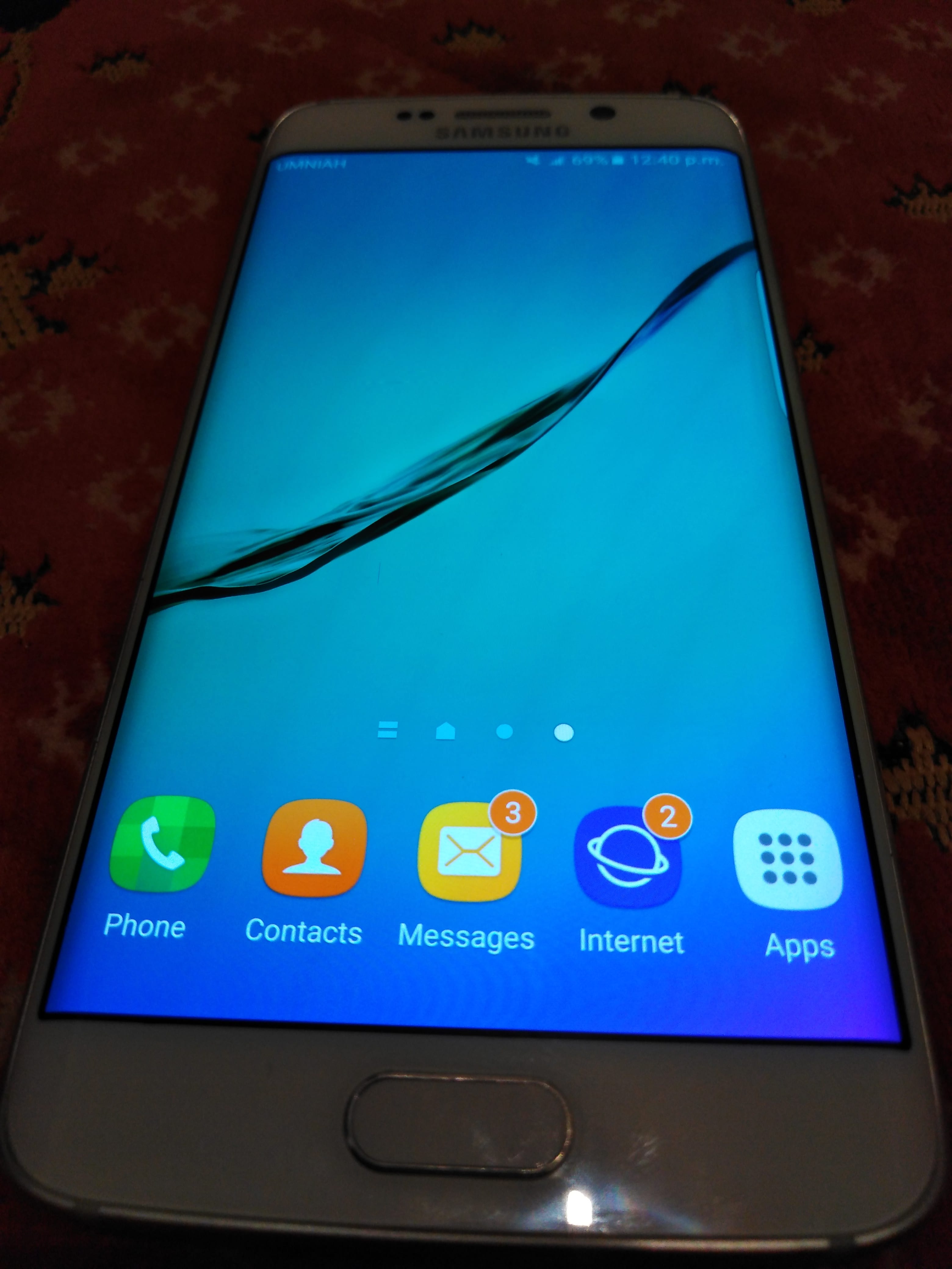 used samsung galaxy s6 edge in good condition
لا تنسَ أنك شاهدت هذا الإعلان في عنكبوت
used in...