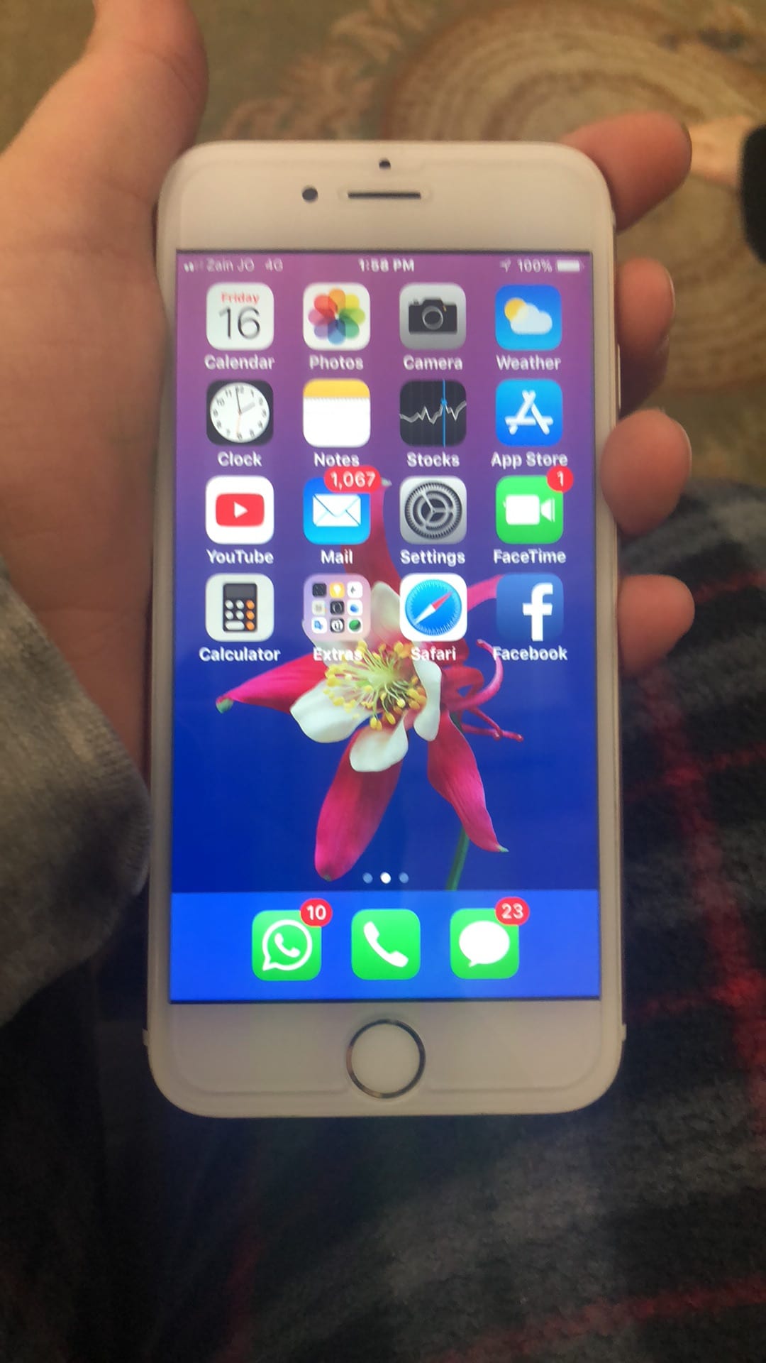ايفون 6s ممتاز أمريكي حالة الوكالة 64G مع شاحن اصلي ذهبي اصلي
لا تنسَ أنك شاهدت هذا الإعلان في عنكبوت...