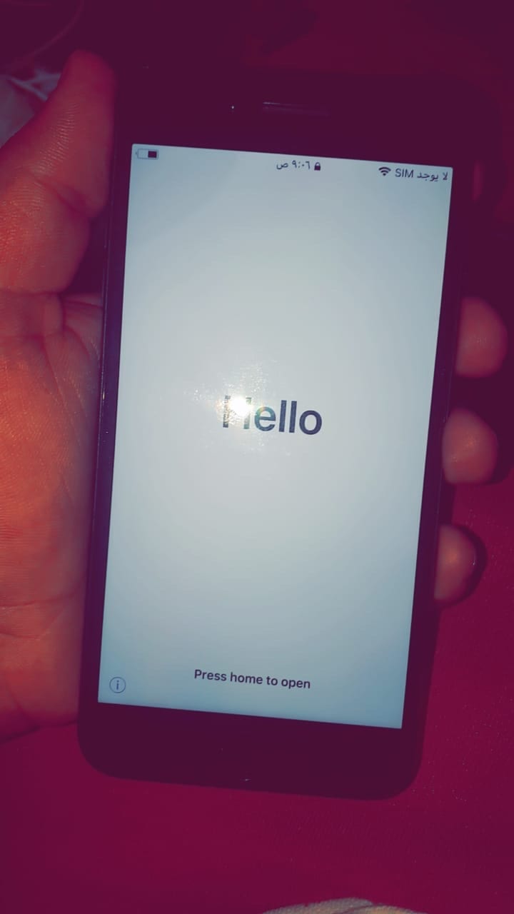ايفون7 بلس بحالت الوكالة 128GB
لا تنسَ أنك شاهدت هذا الإعلان في عنكبوت
التلفون ما في ولا اشي...