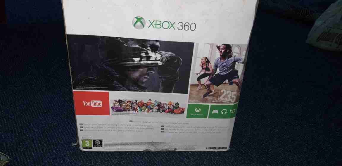 Xbox 360
لا تنسَ أنك شاهدت هذا الإعلان في عنكبوت
إكس بوكس360 . 500جيجا صنع 29.8.2014 غير معدل
جها...