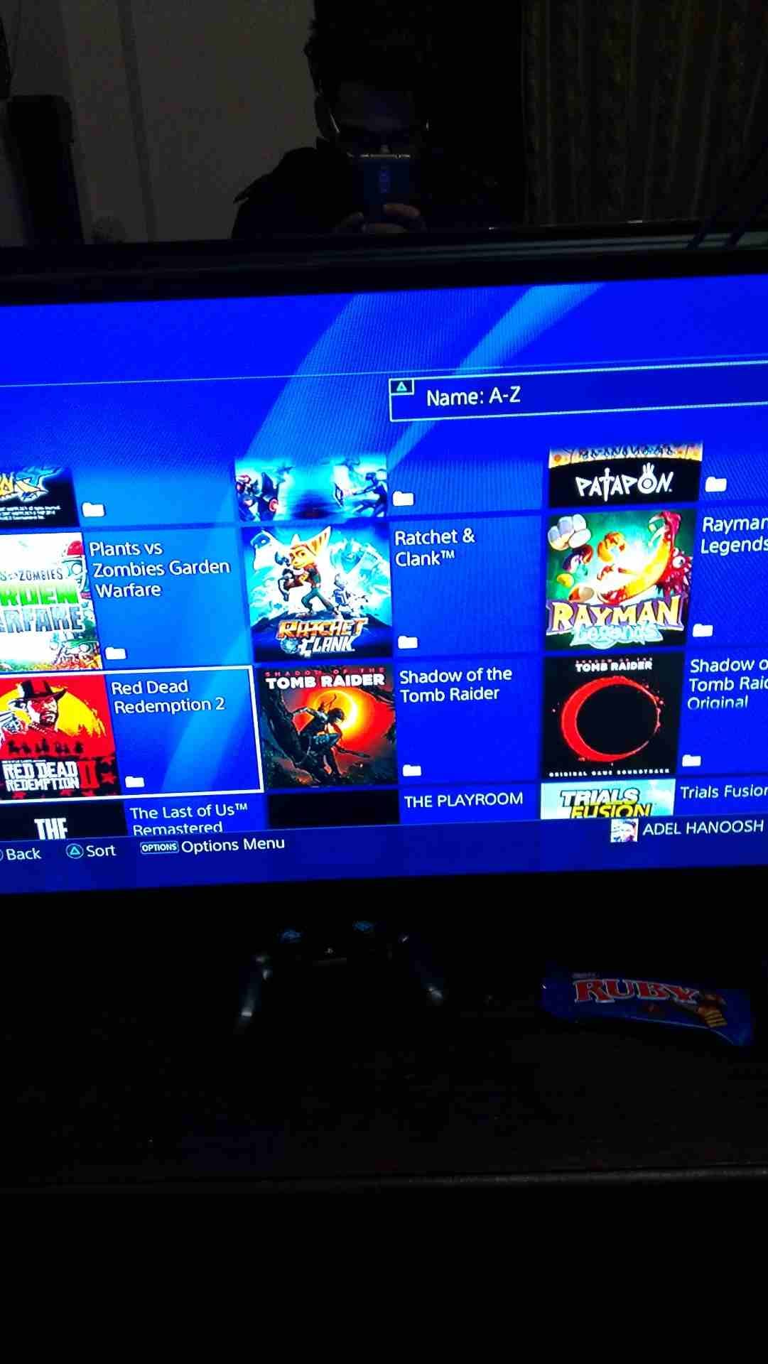 PS4 1000 GIGA للبيع فقط
لا تنسَ أنك شاهدت هذا الإعلان في عنكبوت
الجهاز نضيف جدا معاه ايد وحدة اصل...