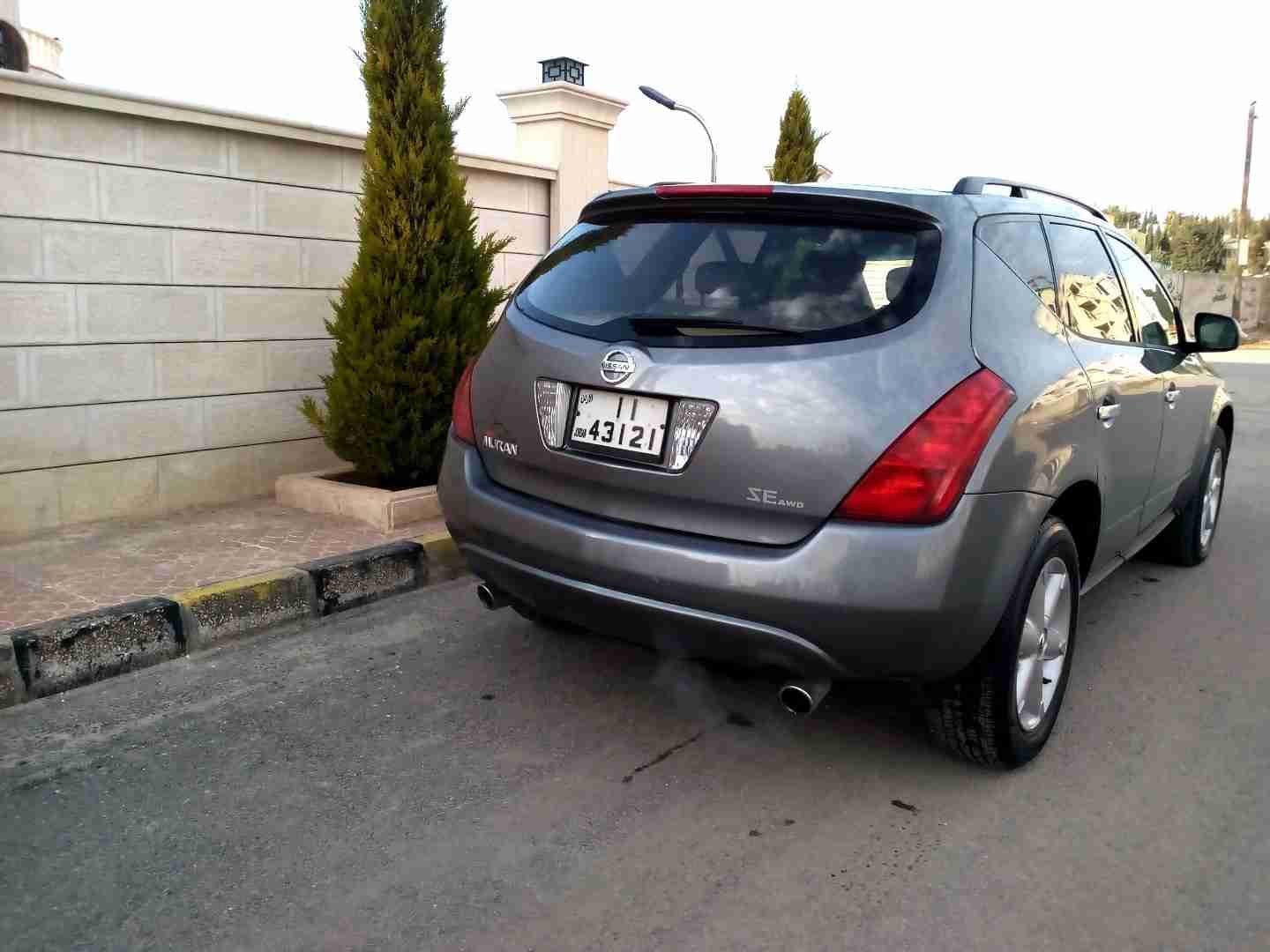 نيسان مورانو 2005 فحص كامل فل اضافات 4X4
لا تنسَ أنك شاهدت هذا الإعلان في عنكبوت
نيسان مورانو...