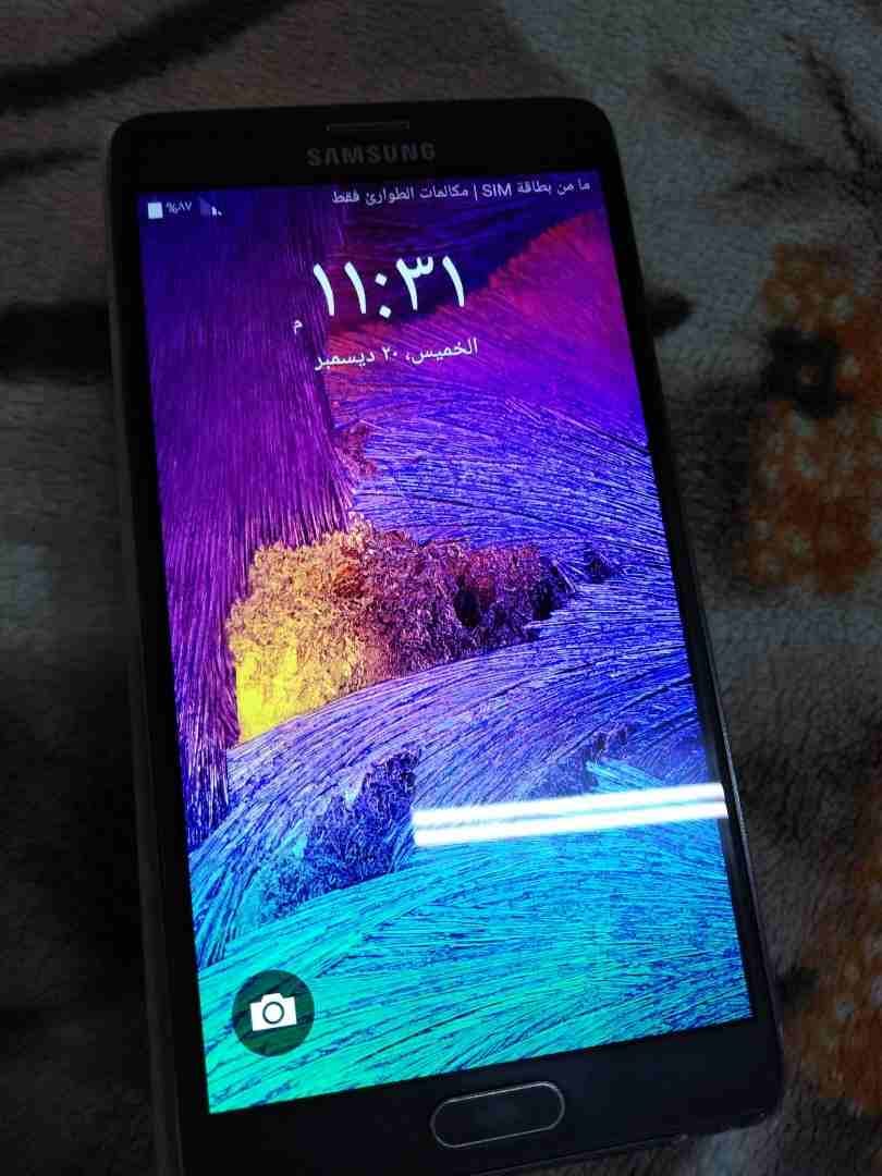 سامسونج نوت Galaxy Note 4 فور جي نضيف
لا تنسَ أنك شاهدت هذا الإعلان في عنكبوت
سامسونج Note 4 لون...