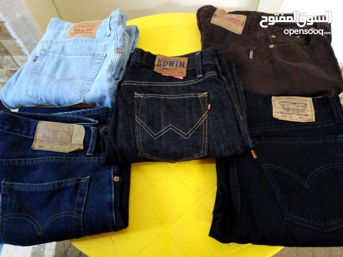 بحاله الوكالة بناطيل جينز ماركة ليفايز عدت قياسات الزرقاء
لا تنسَ أنك شاهدت هذا الإعلان في عنكبوت...