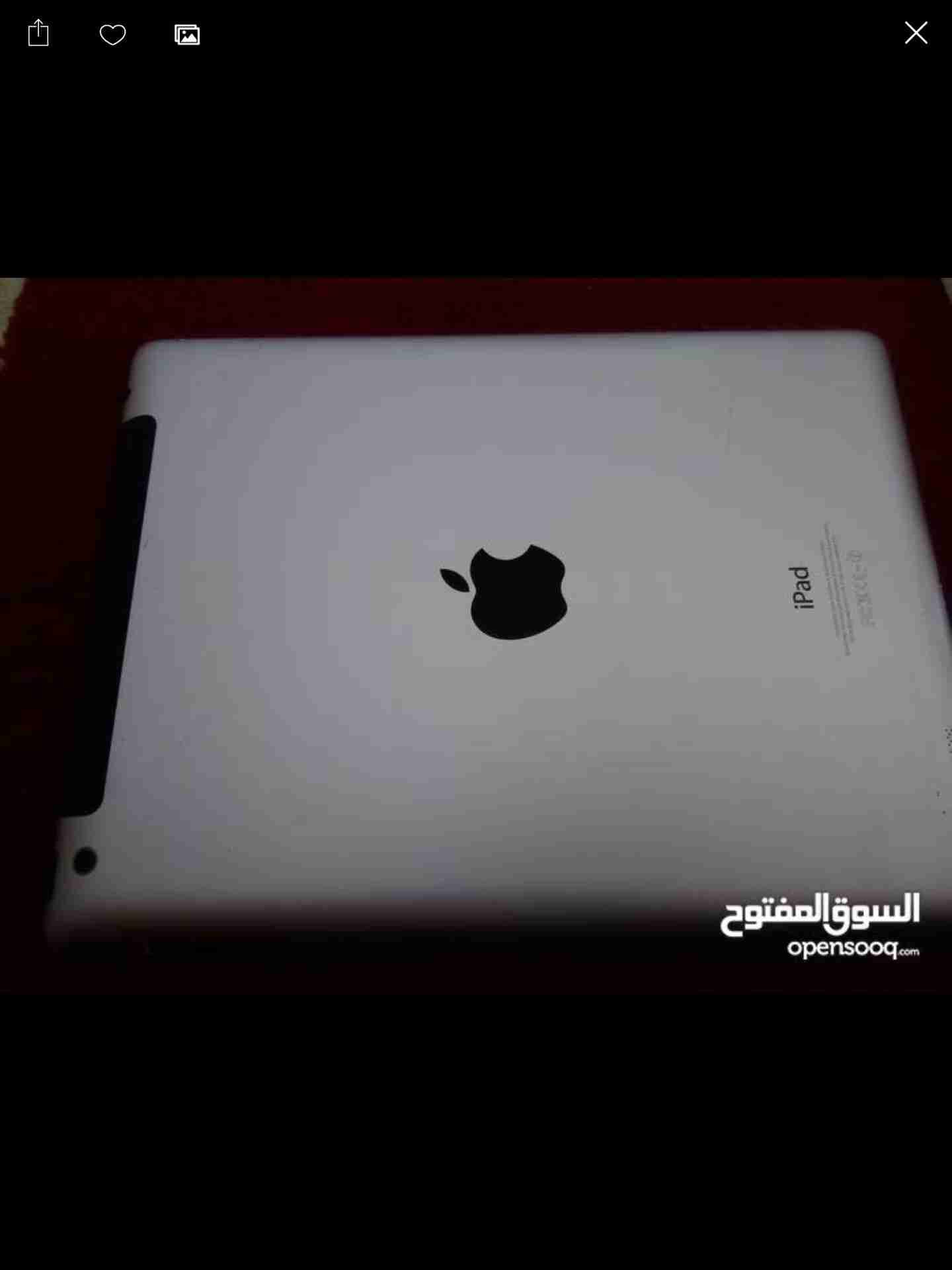 ايباد 4 بيع او بدل
لا تنسَ أنك شاهدت هذا الإعلان في عنكبوت
السلام عليكم
الجهاز مافي معو شي
جه...