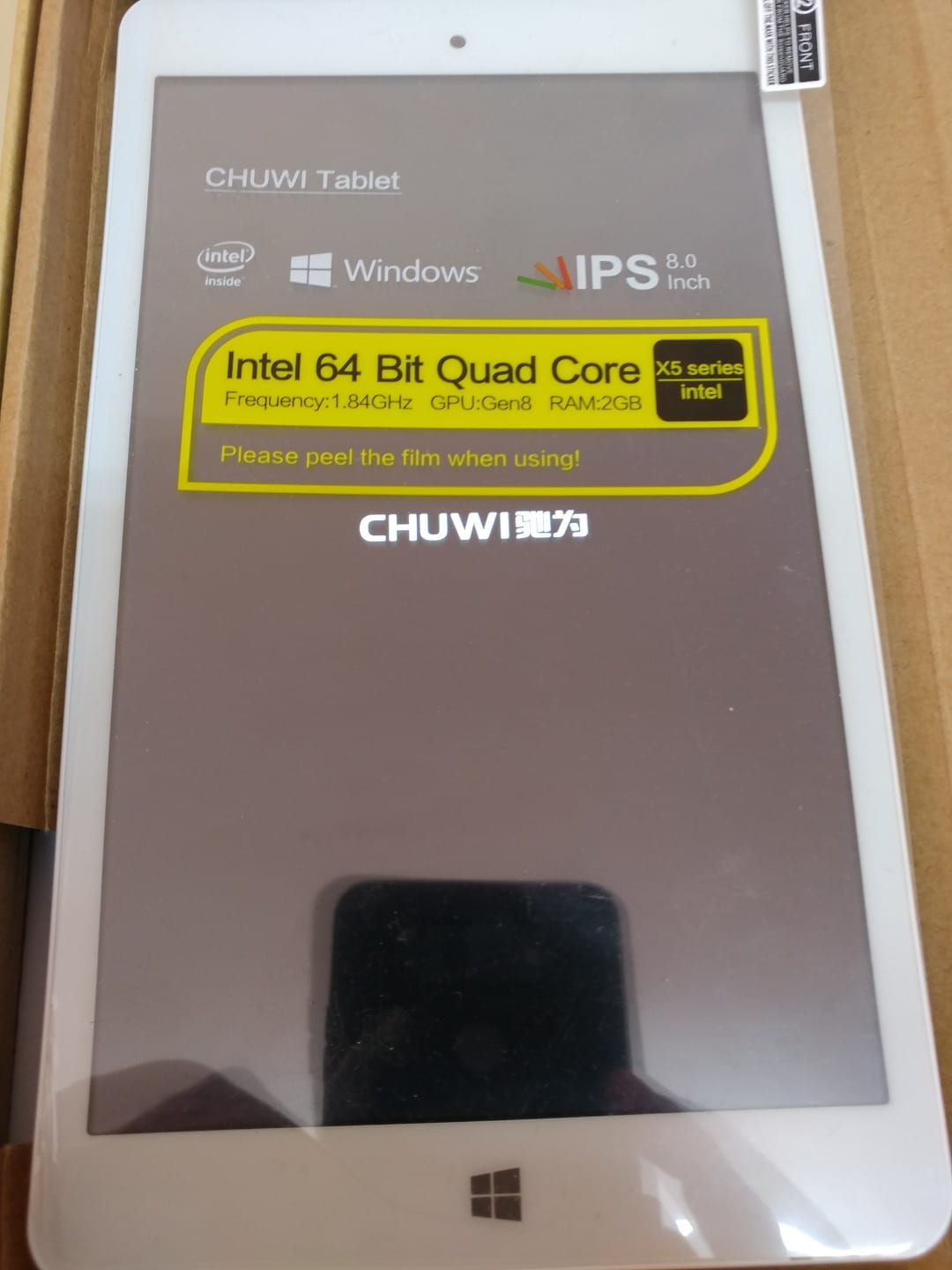 تابلت chuwi (نظام ويندوز 10 اندرويد 5, معالج رباعي النواة , رام 2Gb, شاشة 8" QHD , هاردسك 32Gb)
لا تنسَ أنك شاهدت هذا الإعلان في عنكبوت...
