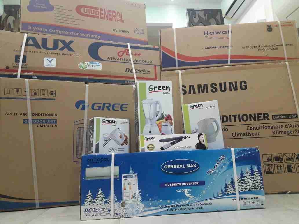 مكيفات 2019 GREE, SAMSUNG,, MIDEA بأسعار منافسة فك وتركيب المكيف30 صيانة 10
لا تنسَ أنك شاهدت هذا الإعلان في عنكبوت...