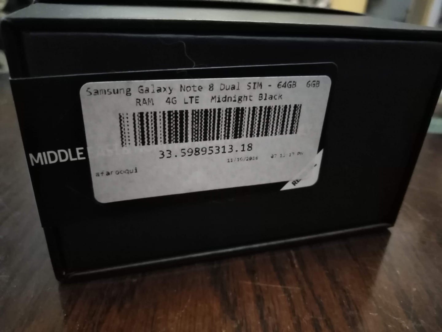 سامسونج Samsung Note 8 جديد بسعر مغري
لا تنسَ أنك شاهدت هذا الإعلان في عنكبوت
موبايل Samsung...