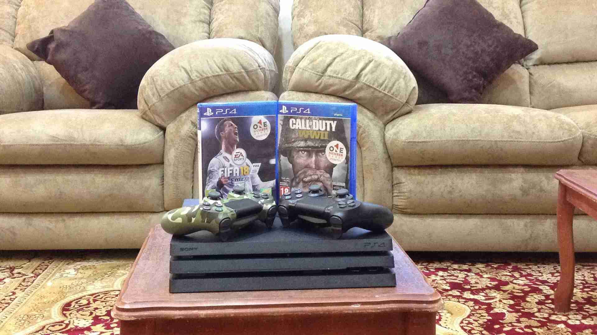 Ps4 pro
لا تنسَ أنك شاهدت هذا الإعلان في عنكبوت
مساحة التخزين 1TB =1000GB
الجهاز وكالة استعما...