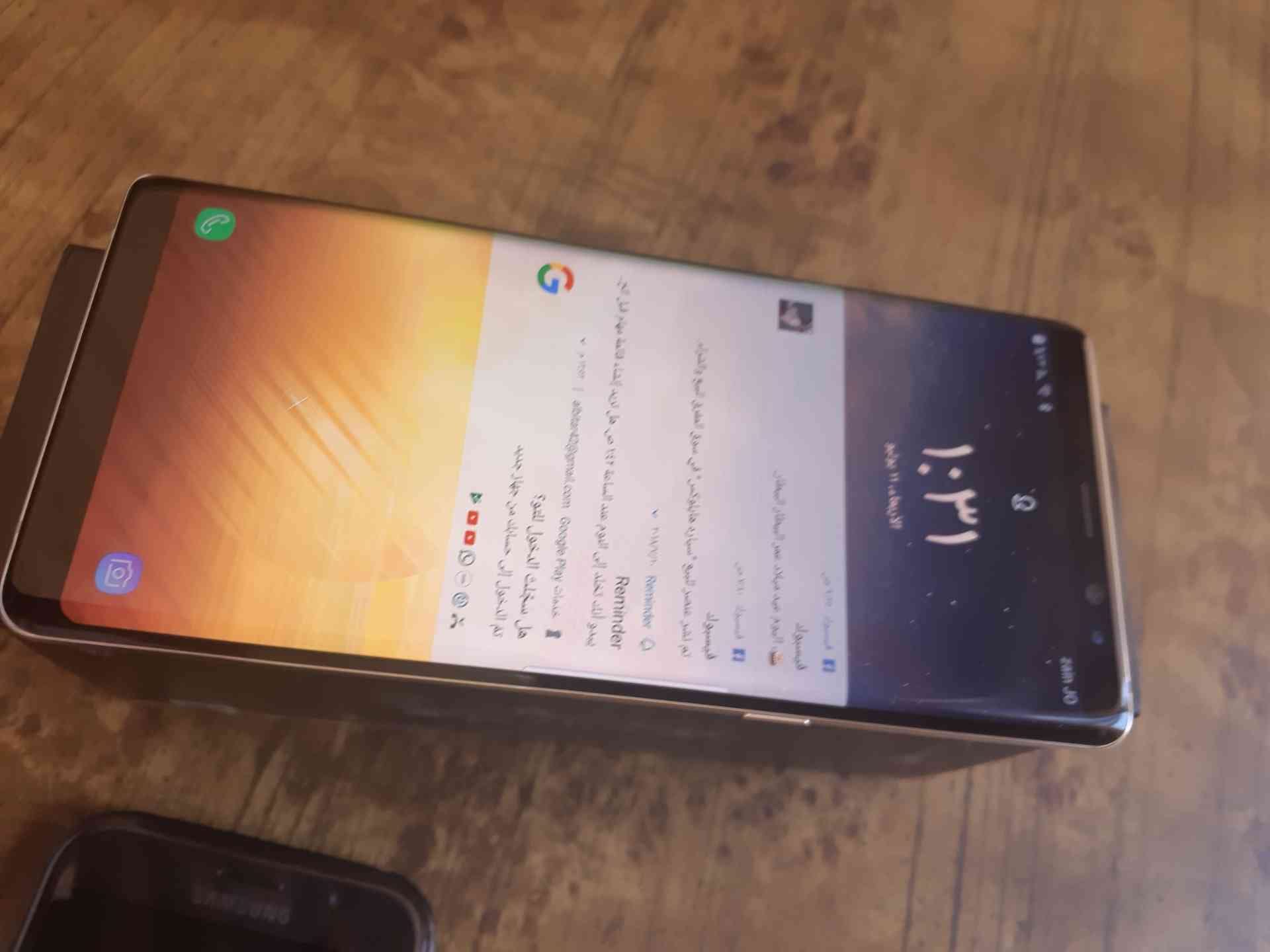نوت 8 للبيع
لا تنسَ أنك شاهدت هذا الإعلان في عنكبوت
نوت 8 زي هلي بل صوره بس لون اسود
64 قيق...