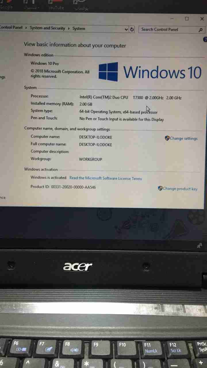 لابتوب ايسر بحاله ممتازه
لا تنسَ أنك شاهدت هذا الإعلان في عنكبوت
لابتوب للبيع بسعر ممتاز معه...