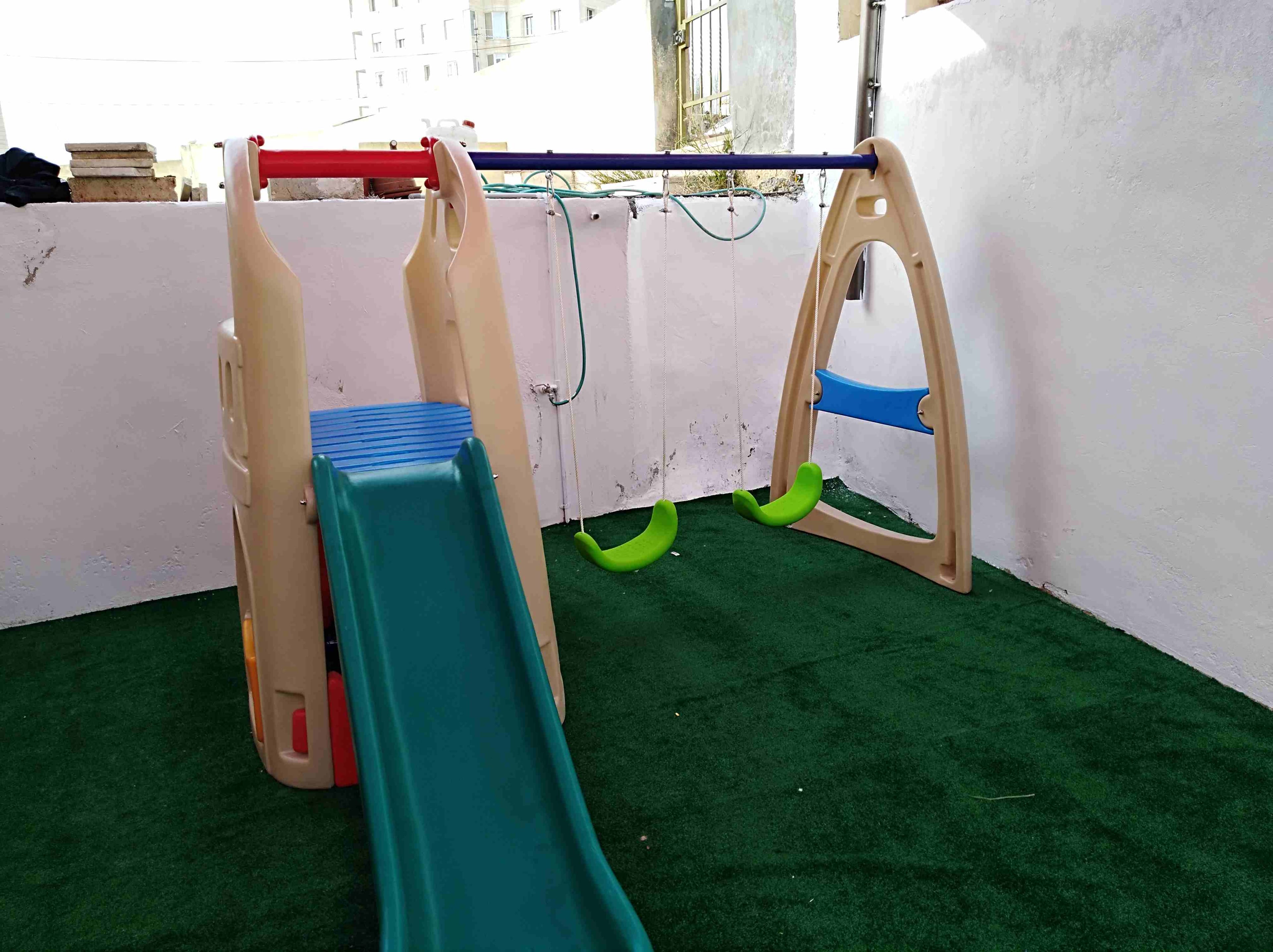 مرجيحة ثنائية مع سحسيلة لأطفال الحضانات والروضات
لا تنسَ أنك شاهدت هذا الإعلان في عنكبوت
تجهيز حض...