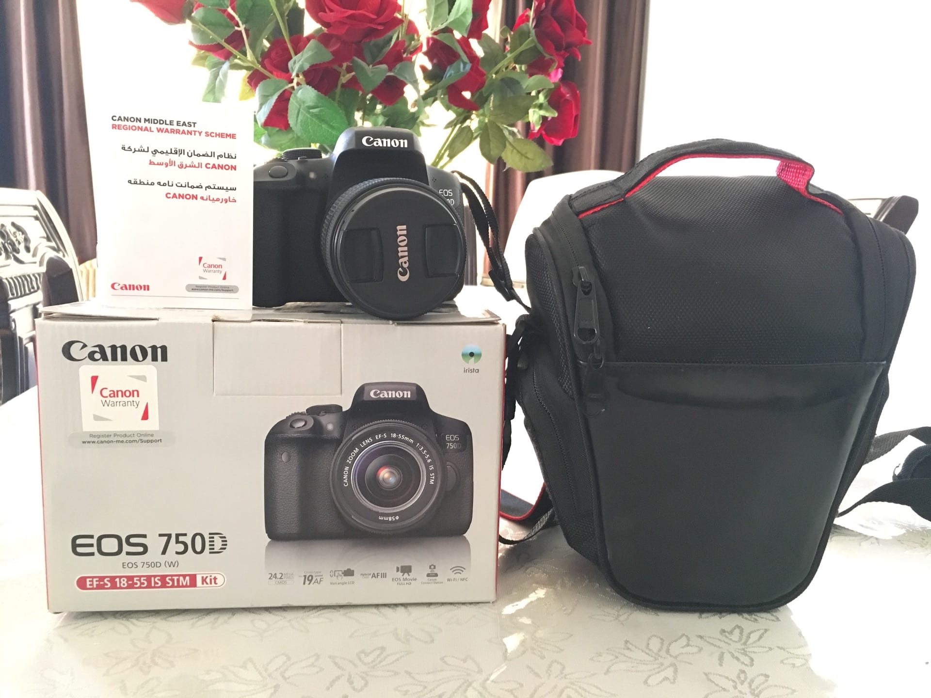 كاميرا 750D للبيع
لا تنسَ أنك شاهدت هذا الإعلان في عنكبوت
كاميرا اخت الجديد مستعمله سبع شهور...