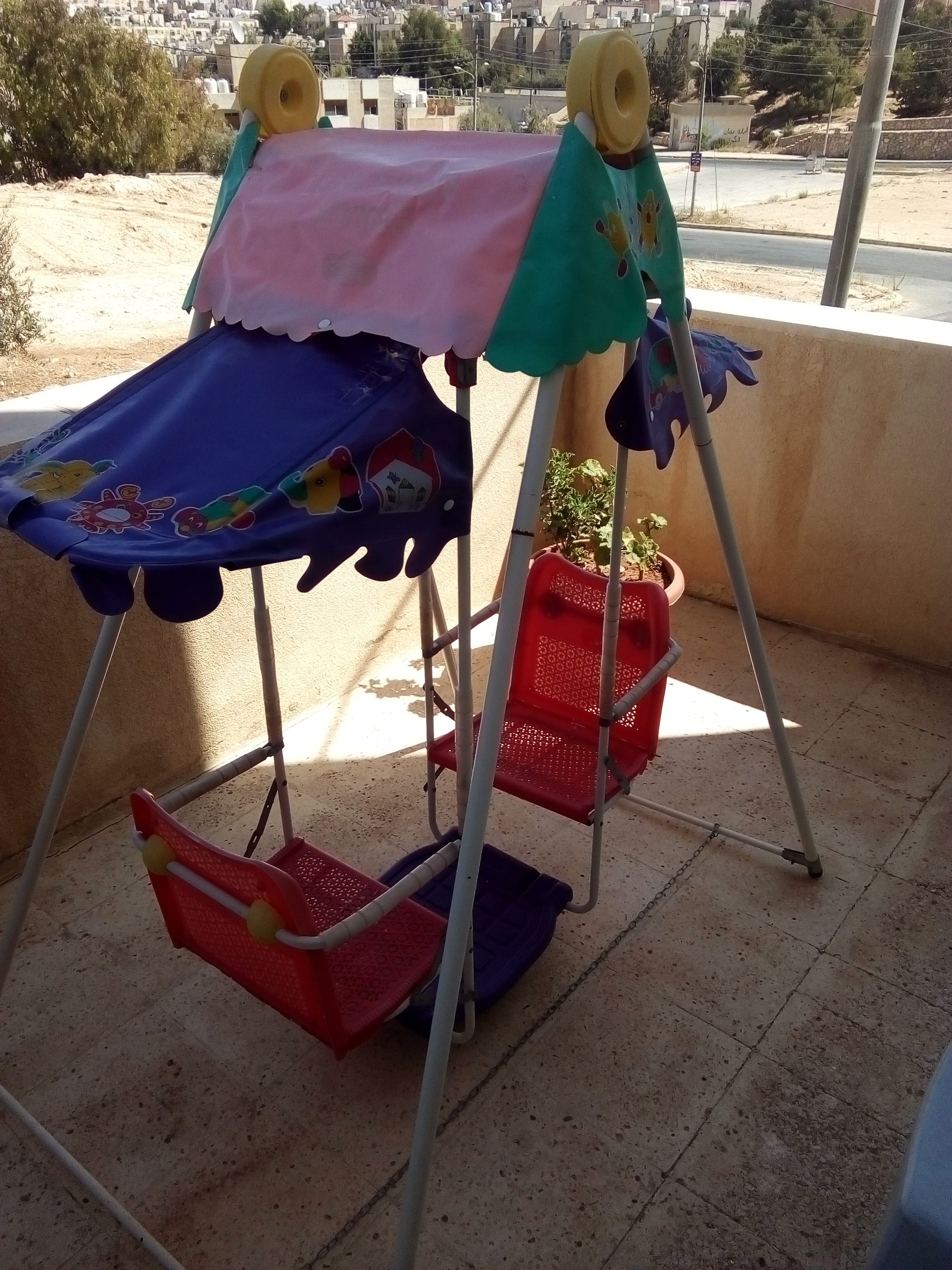 مرجيحة اطفال بحالة جيده للبيع
لا تنسَ أنك شاهدت هذا الإعلان في عنكبوت
مرجيحة اطفال بحالة جيده...