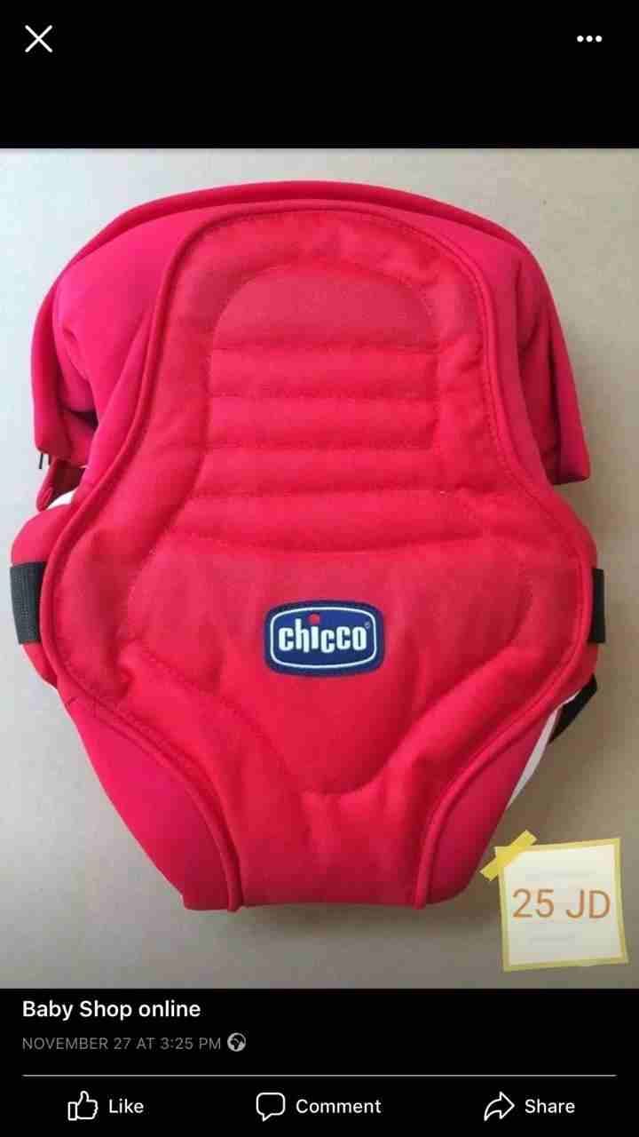 حمالة بيبي chicco بسعر ممتاز
لا تنسَ أنك شاهدت هذا الإعلان في عنكبوت
حمالة بيبي ماركه عالمي...