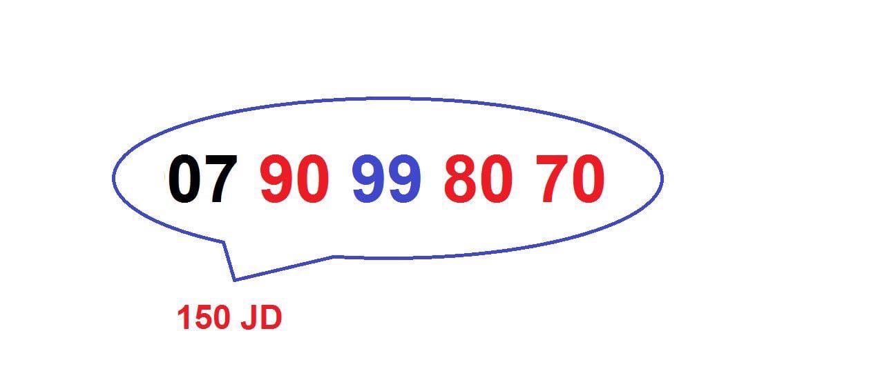ارقام مميزة
لا تنسَ أنك شاهدت هذا الإعلان في عنكبوت
((^^ باقي الارقام موجوده في الصور ^^))
07...