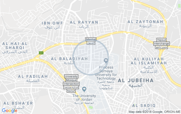 استوديو للايجار بالقرب من البوابة الشمالية للجامعة الاردنية
لا تنسَ أنك شاهدت هذا الإعلان في عنكبوت...