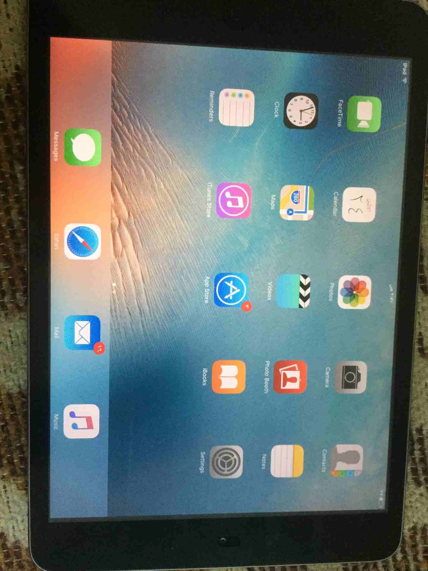 ipad mini
لا تنسَ أنك شاهدت هذا الإعلان في عنكبوت
بحاله ممتازه
--...