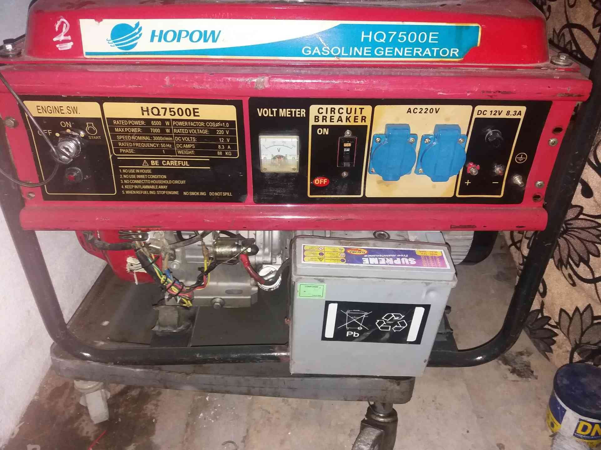 مولد كهرباء 7500watt
لا تنسَ أنك شاهدت هذا الإعلان في عنكبوت
مولد كهرباء 7500watt.
يعمل على...