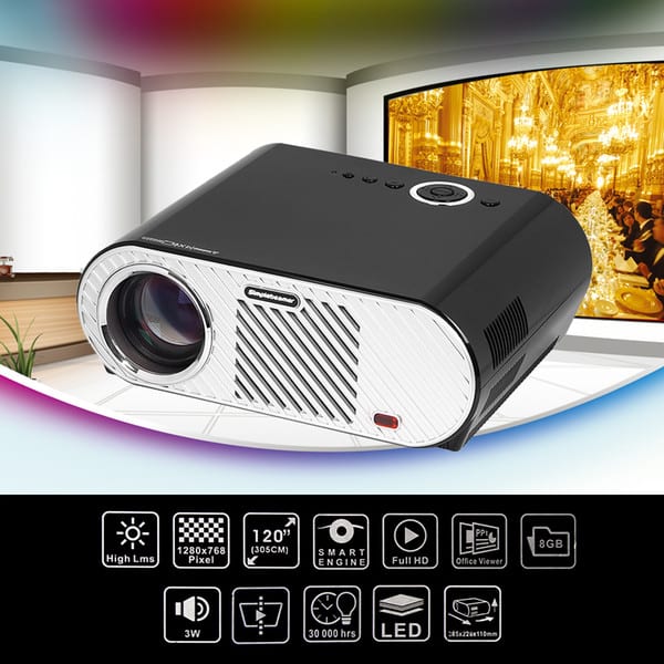 سينما منزلية 4K Full HD
لا تنسَ أنك شاهدت هذا الإعلان في عنكبوت
جهاز بروجيكتر مميز LED ( ترفي...