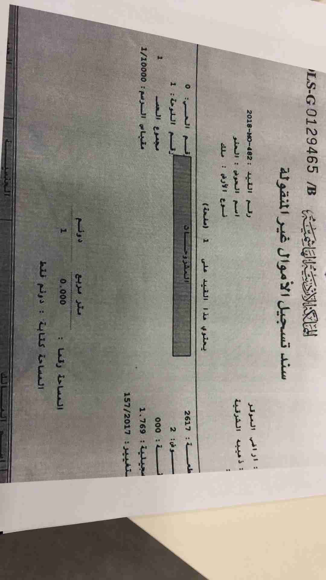 اراضي في ذهيبه الشرقيه اراضي الموقر حوض الحنو من المالك مباشره
لا تنسَ أنك شاهدت هذا الإعلان في عنكبوت...