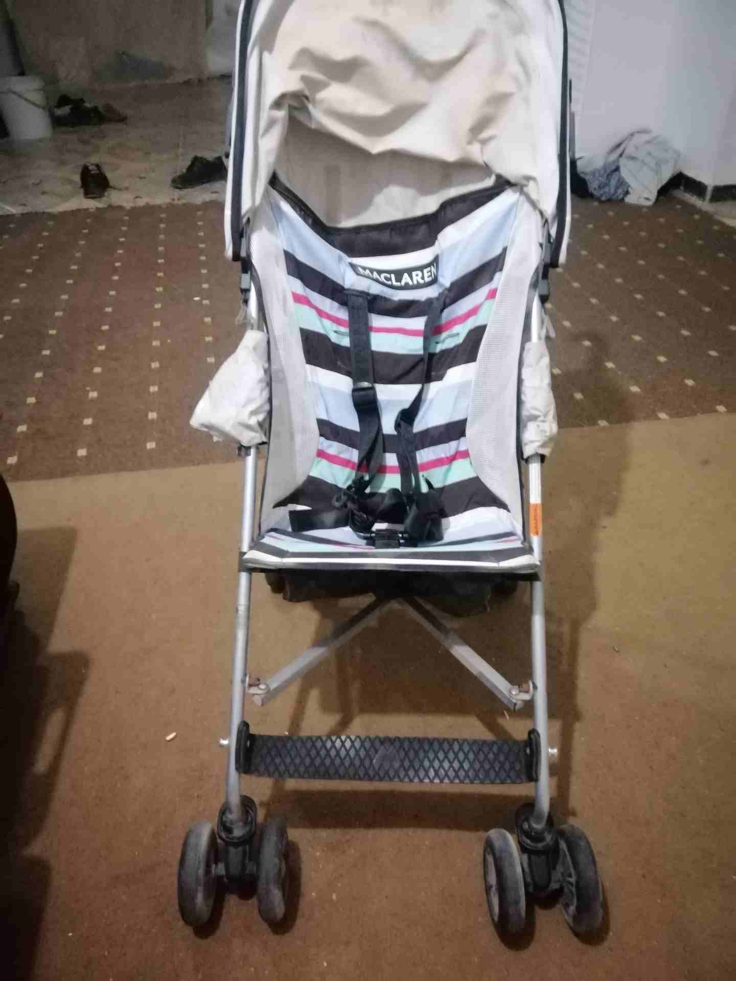 عربة أطفال نوع Maclaren volo للبيع
لا تنسَ أنك شاهدت هذا الإعلان في عنكبوت
عربة أطفال نوع Maclare...