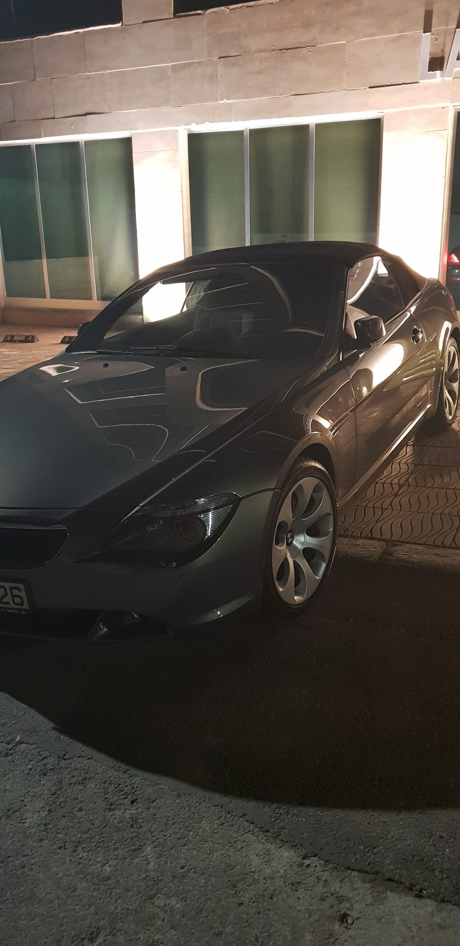 bmw 630 موديل 2007 صيانة وكالة
لا تنسَ أنك شاهدت هذا الإعلان في عنكبوت
للبيع bmw 630 مودي...