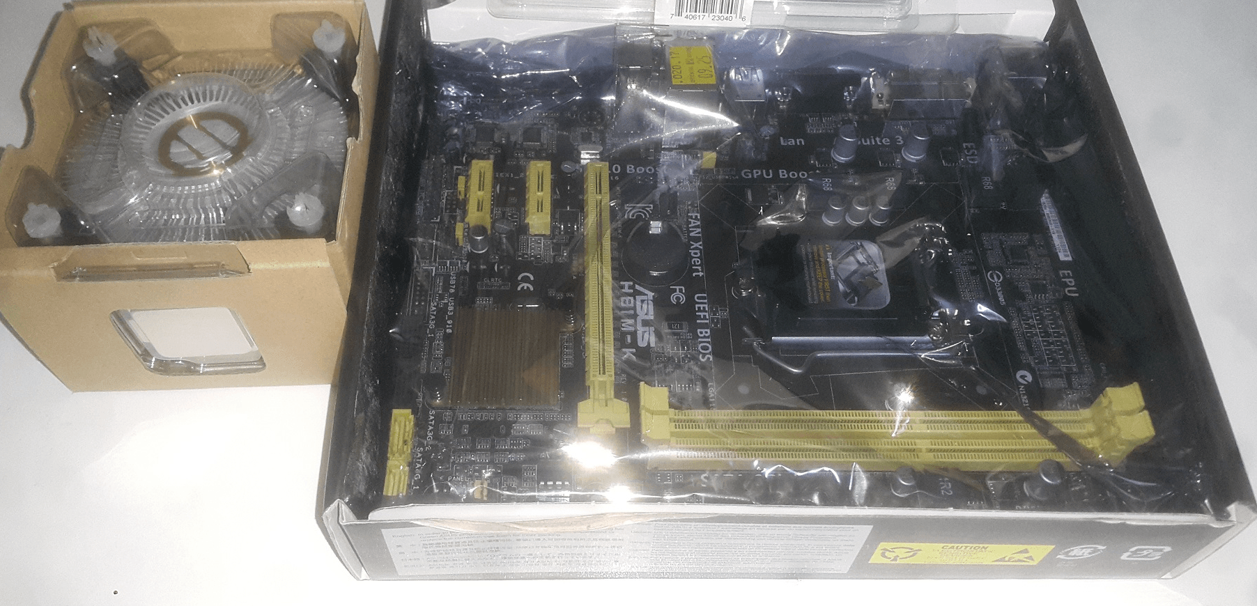 معالج ولوحة اسوس جداد
لا تنسَ أنك شاهدت هذا الإعلان في عنكبوت
i3-4160
ASUS H81M-K
New
متوفر حب...