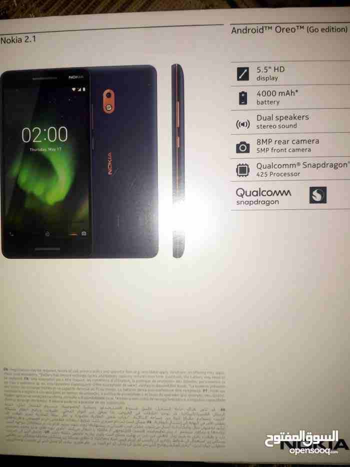 Nokia 2,1/2018
لا تنسَ أنك شاهدت هذا الإعلان في عنكبوت
*هاتف نوكيا2,1/
الطراز/2018
الشراء بشهر 10...