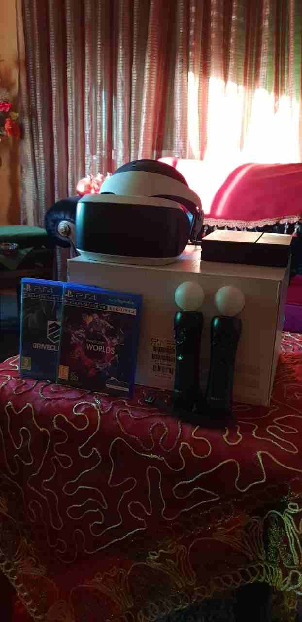 ps4 vr للبيع
لا تنسَ أنك شاهدت هذا الإعلان في عنكبوت
استعمال اسبوع
نظيفة 100%
معها جميع وصلاتها
و...