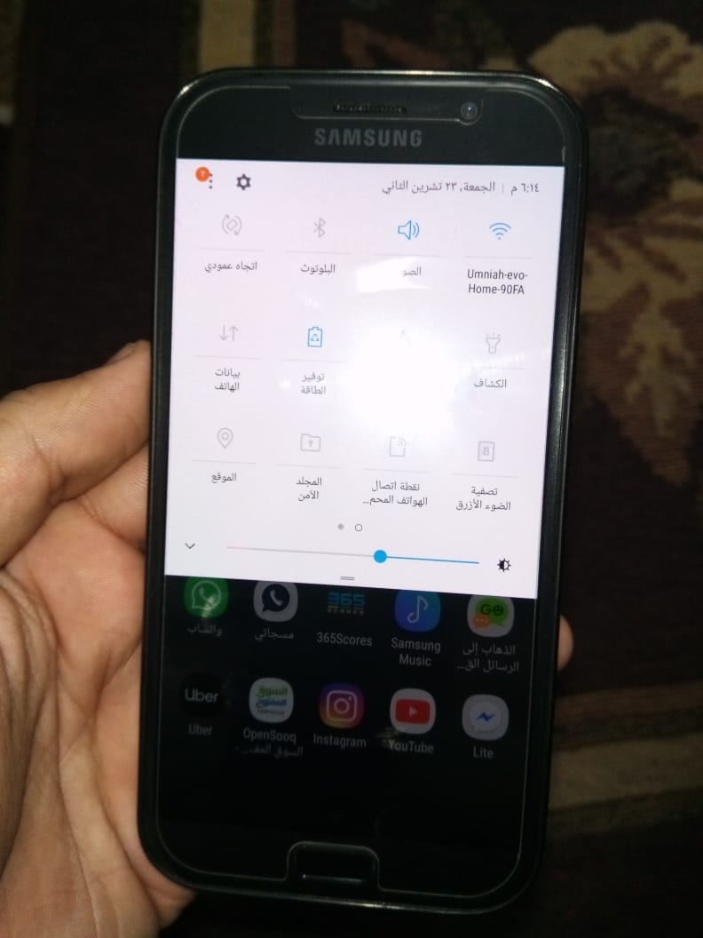 A7 2017
لا تنسَ أنك شاهدت هذا الإعلان في عنكبوت
قحطات خفيفه موجودة بالصور وجهاز نظيف وممتاز...