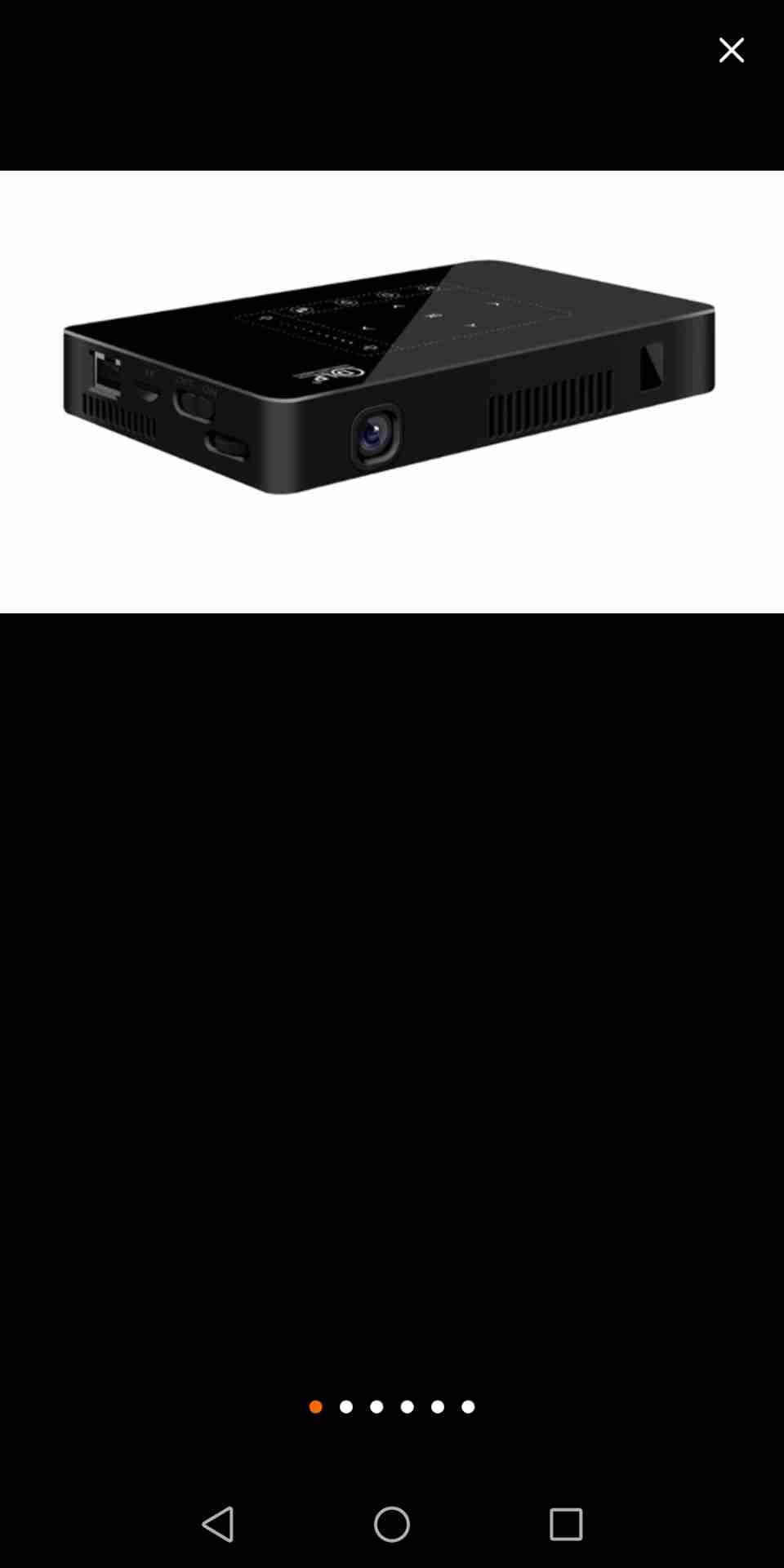 Ultra 4K Mini DLP Projector Android TV Box
لا تنسَ أنك شاهدت هذا الإعلان في عنكبوت
بحجم تلف...