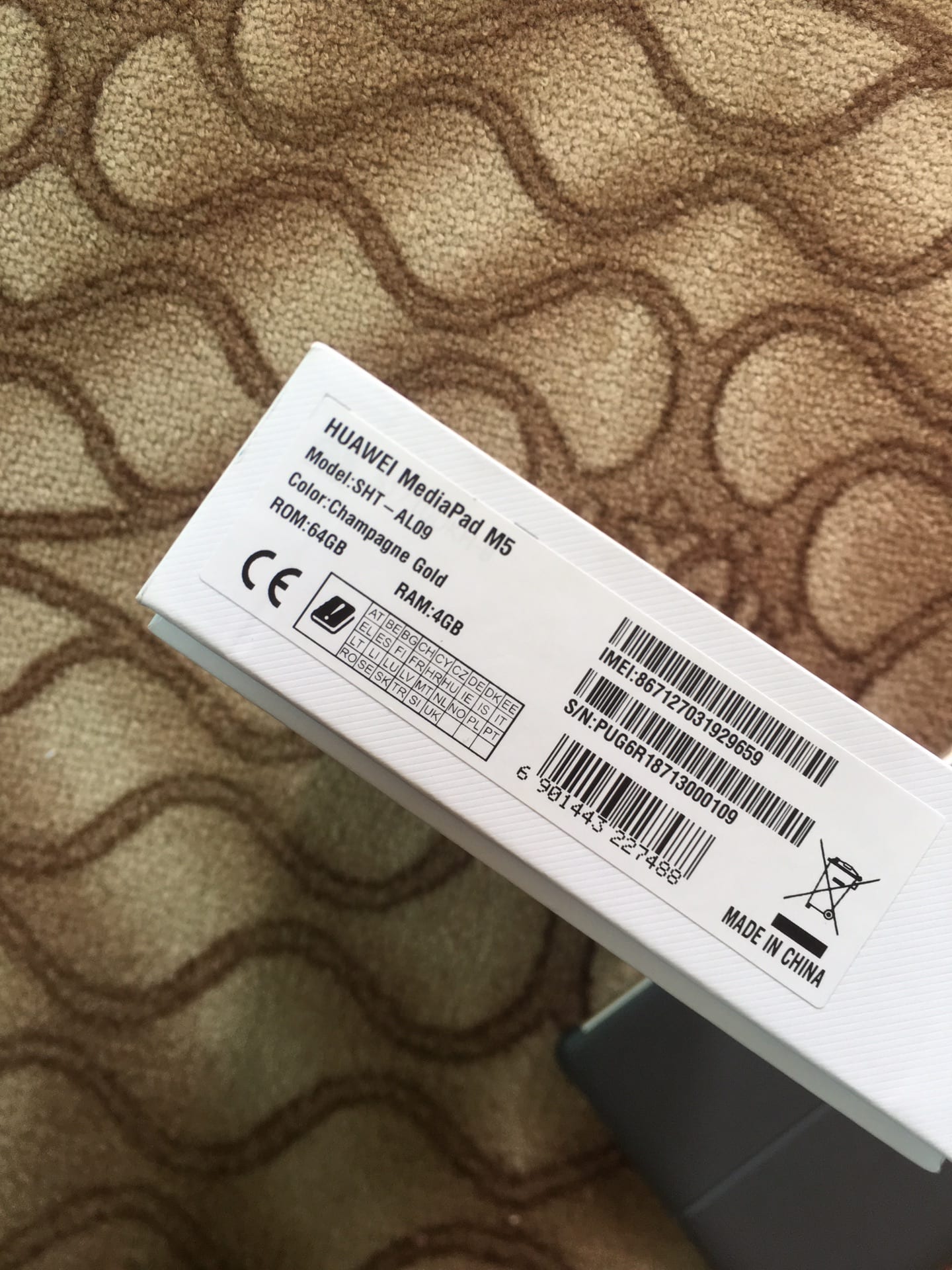 huawei mediapad m5 64G 4ram
لا تنسَ أنك شاهدت هذا الإعلان في عنكبوت
تاب هواوي الجديد استخدام...
