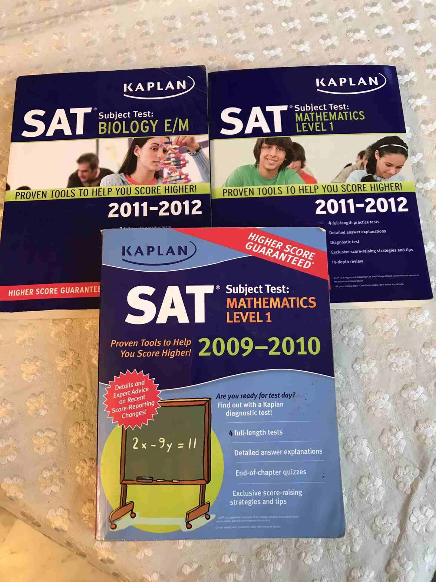 KAPLAN SAT BOOKS
لا تنسَ أنك شاهدت هذا الإعلان في عنكبوت
KAPLAN Mathematics 2009-2010
KAPLAN...