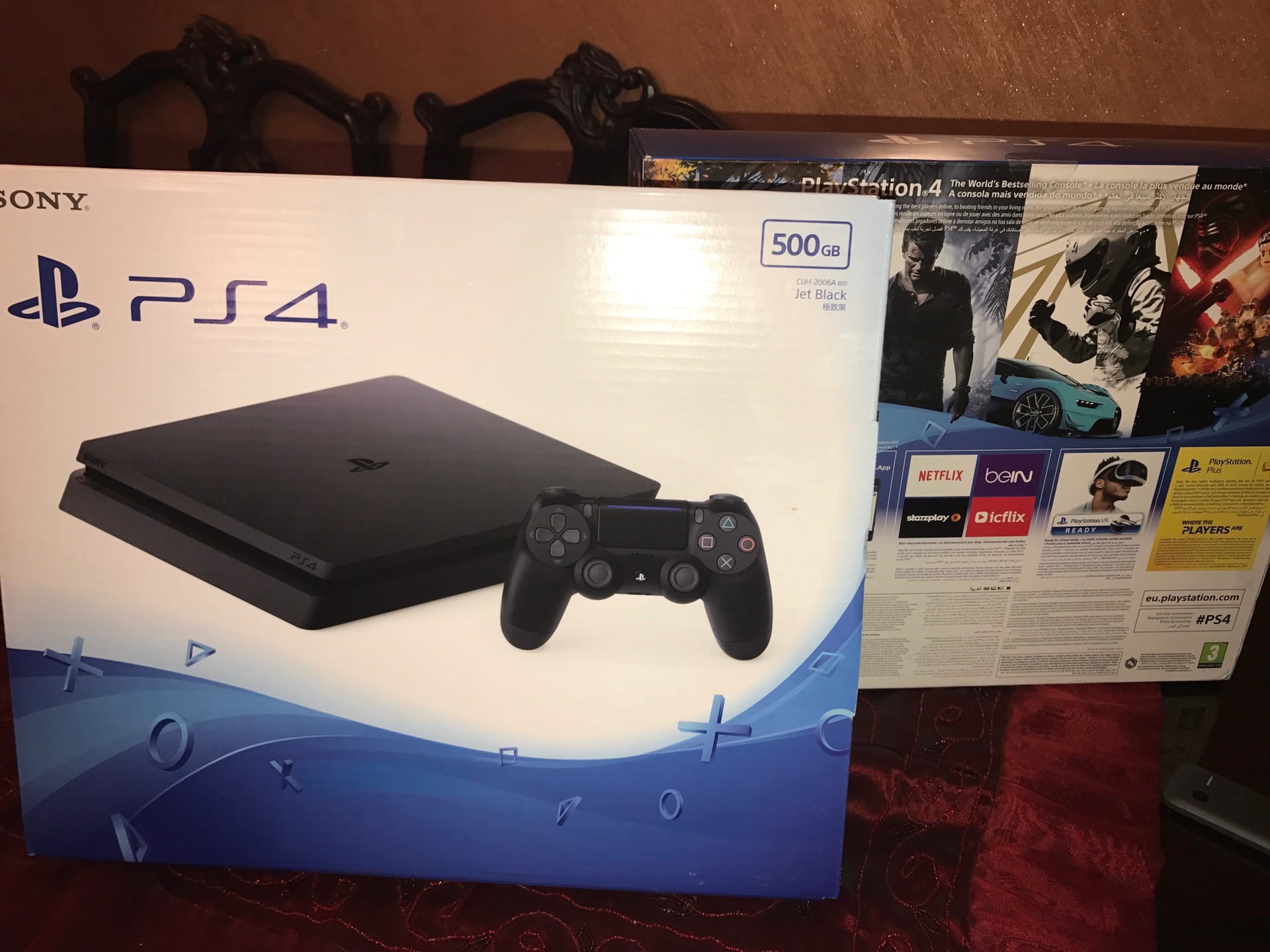 SONY PS4 SLIM NEW (500GB-1TB) 13 GAMES R2
لا تنسَ أنك شاهدت هذا الإعلان في عنكبوت
!!رجعنا مع...