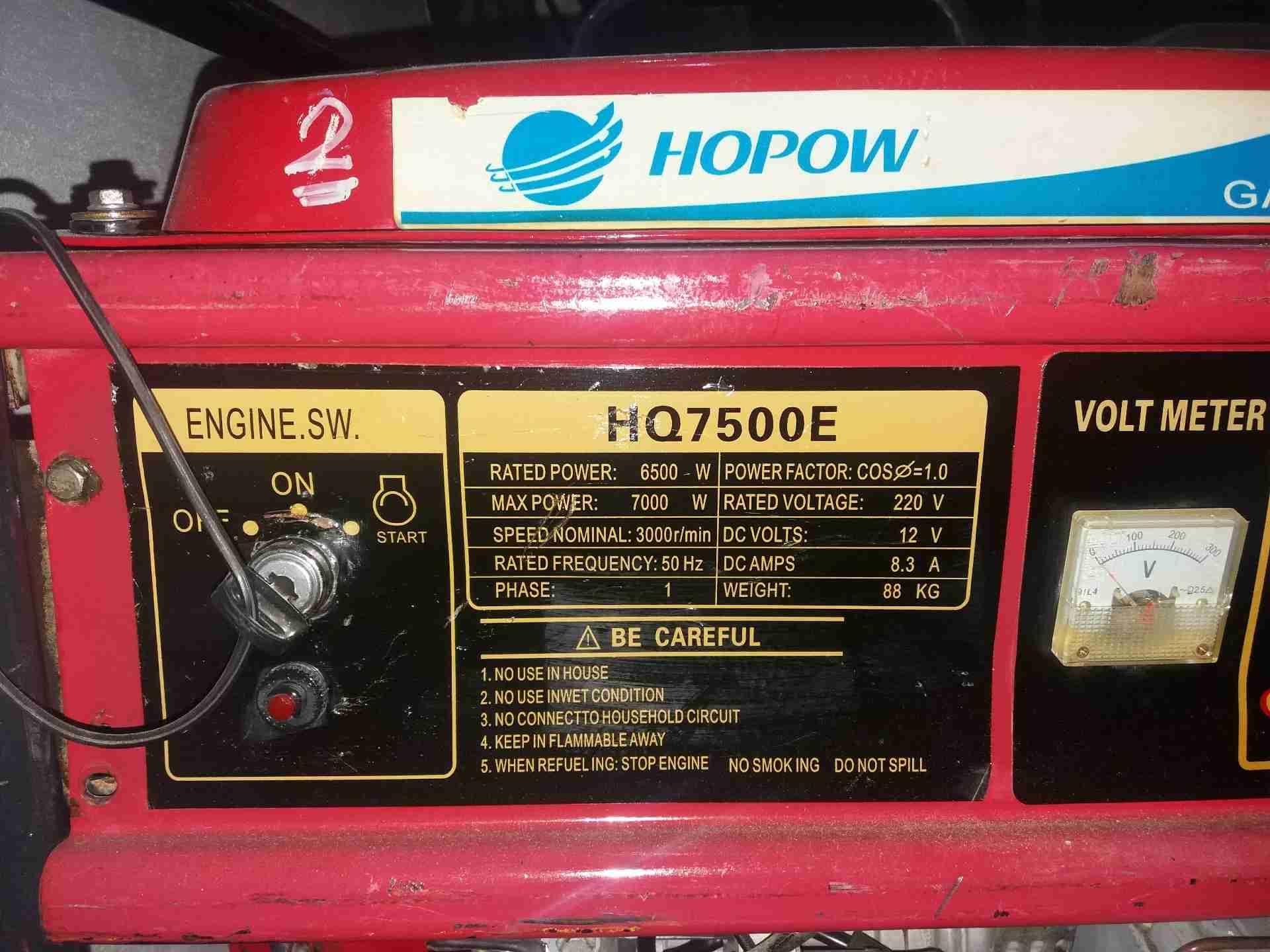 مولد كهرباء 7500watt
لا تنسَ أنك شاهدت هذا الإعلان في عنكبوت
مولد كهرباء 7500watt.
يعمل على...