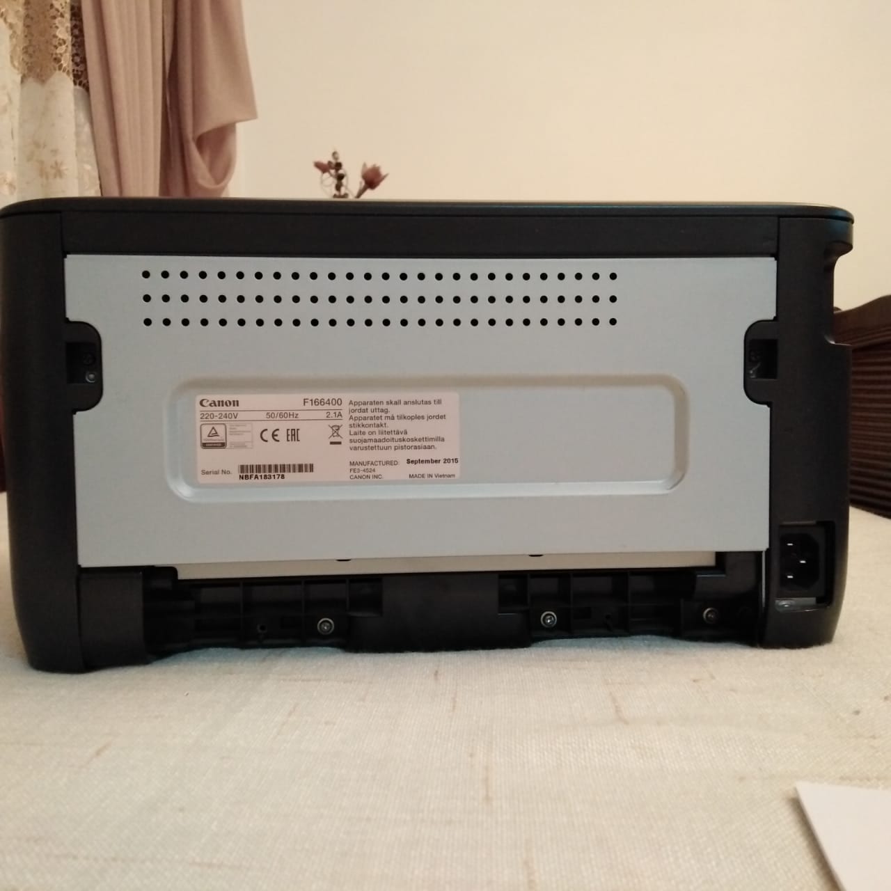 طابعة Canon ليزرية LBP6030B
لا تنسَ أنك شاهدت هذا الإعلان في عنكبوت
مستعملة بحالة الجديدة
سعر...