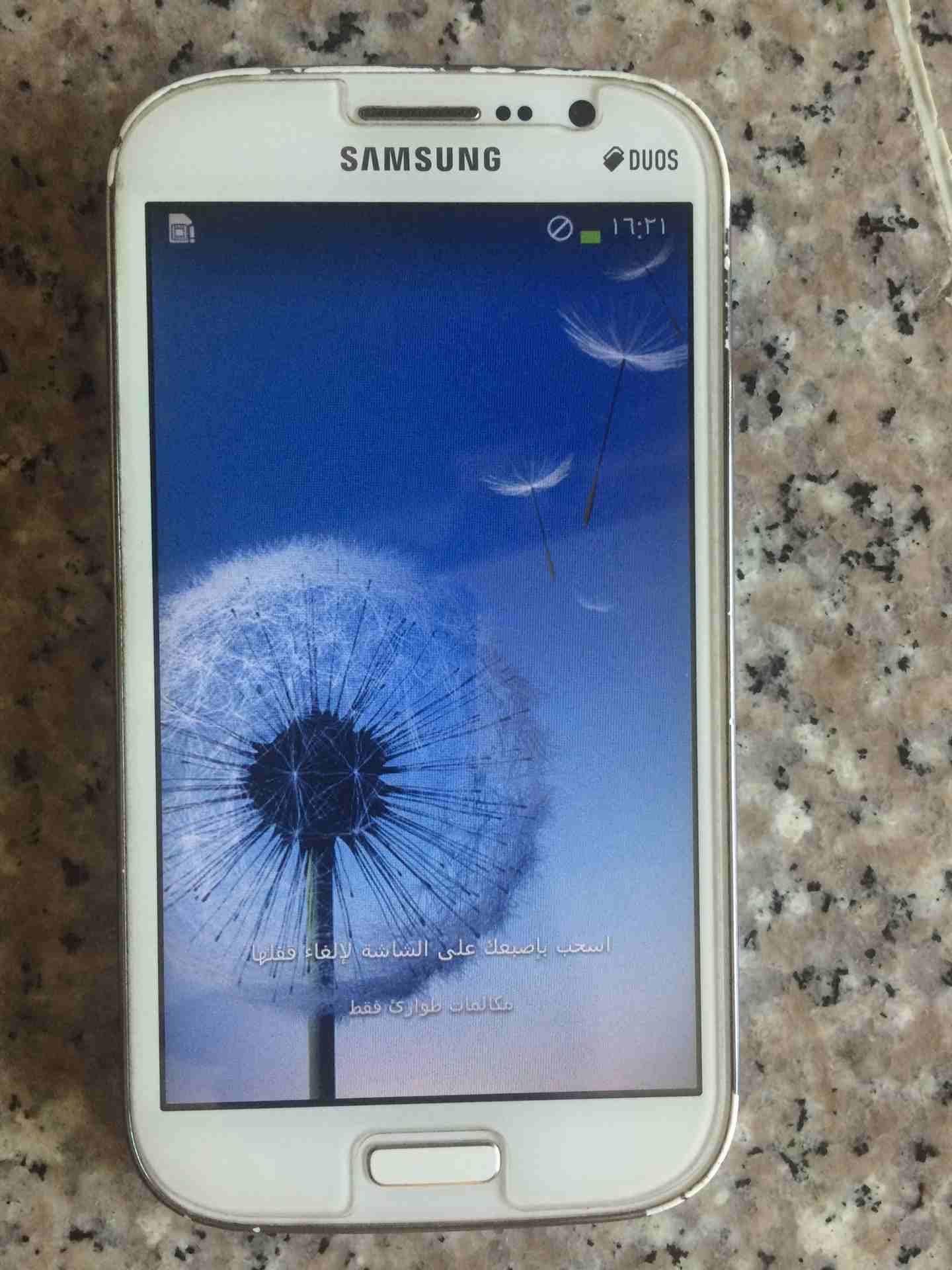 Samsung galaxy grand
لا تنسَ أنك شاهدت هذا الإعلان في عنكبوت
للبيع كلشي شغال فييه مش مفتوح ابداًف...