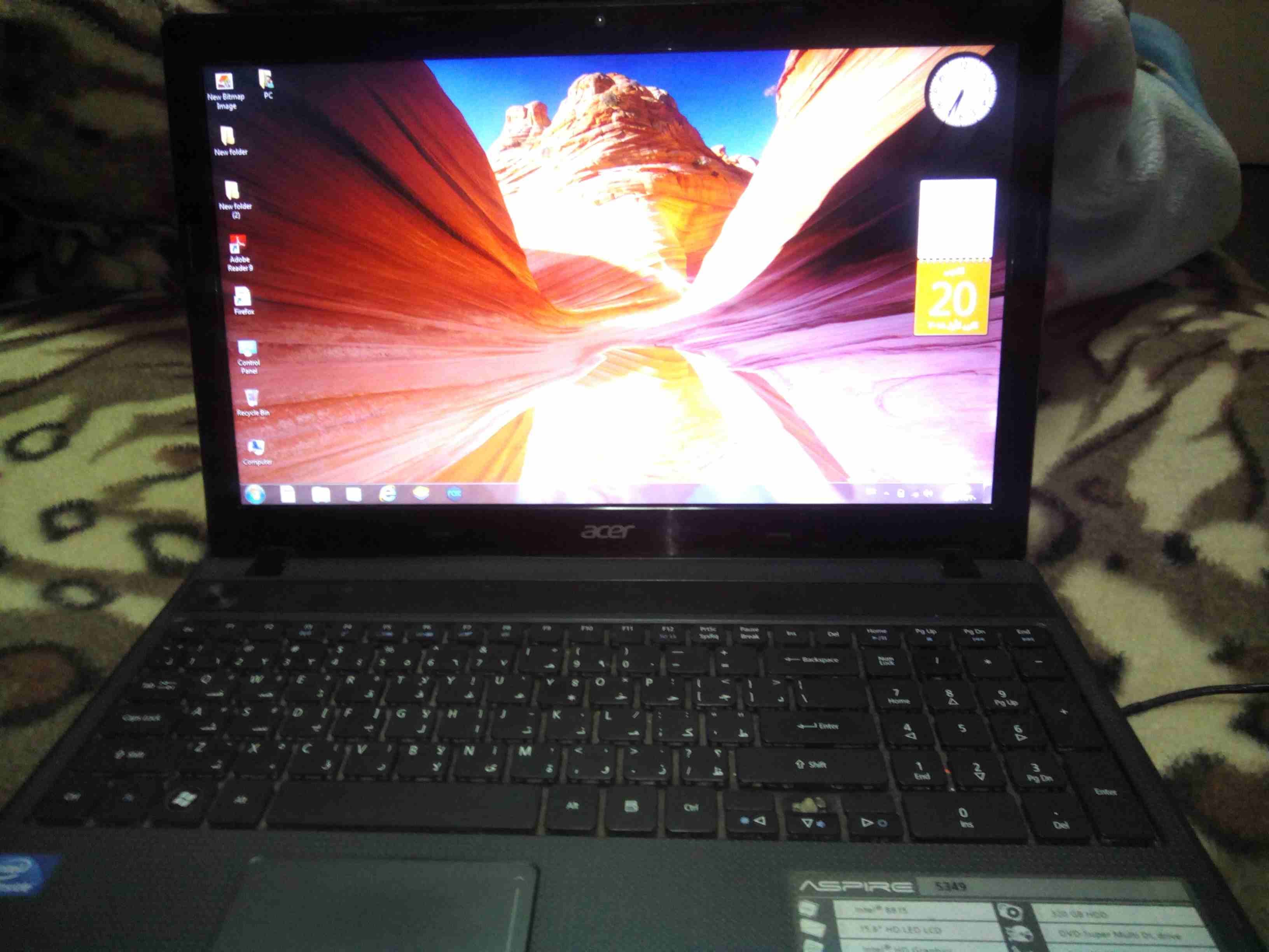 لاب توب Acer للليع
لا تنسَ أنك شاهدت هذا الإعلان في عنكبوت
الرام 2 G الهاردسك 500 G كرت الشاشة 1....