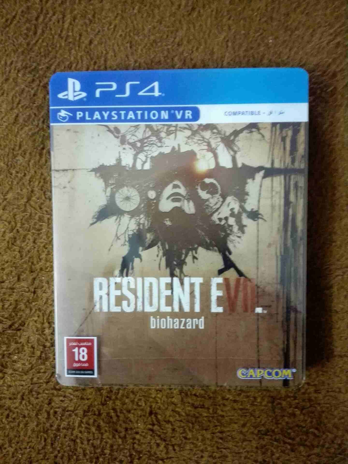 Resident Evil Biohazard limited edition steelbook
لا تنسَ أنك شاهدت هذا الإعلان في عنكبوت
pre-own...
