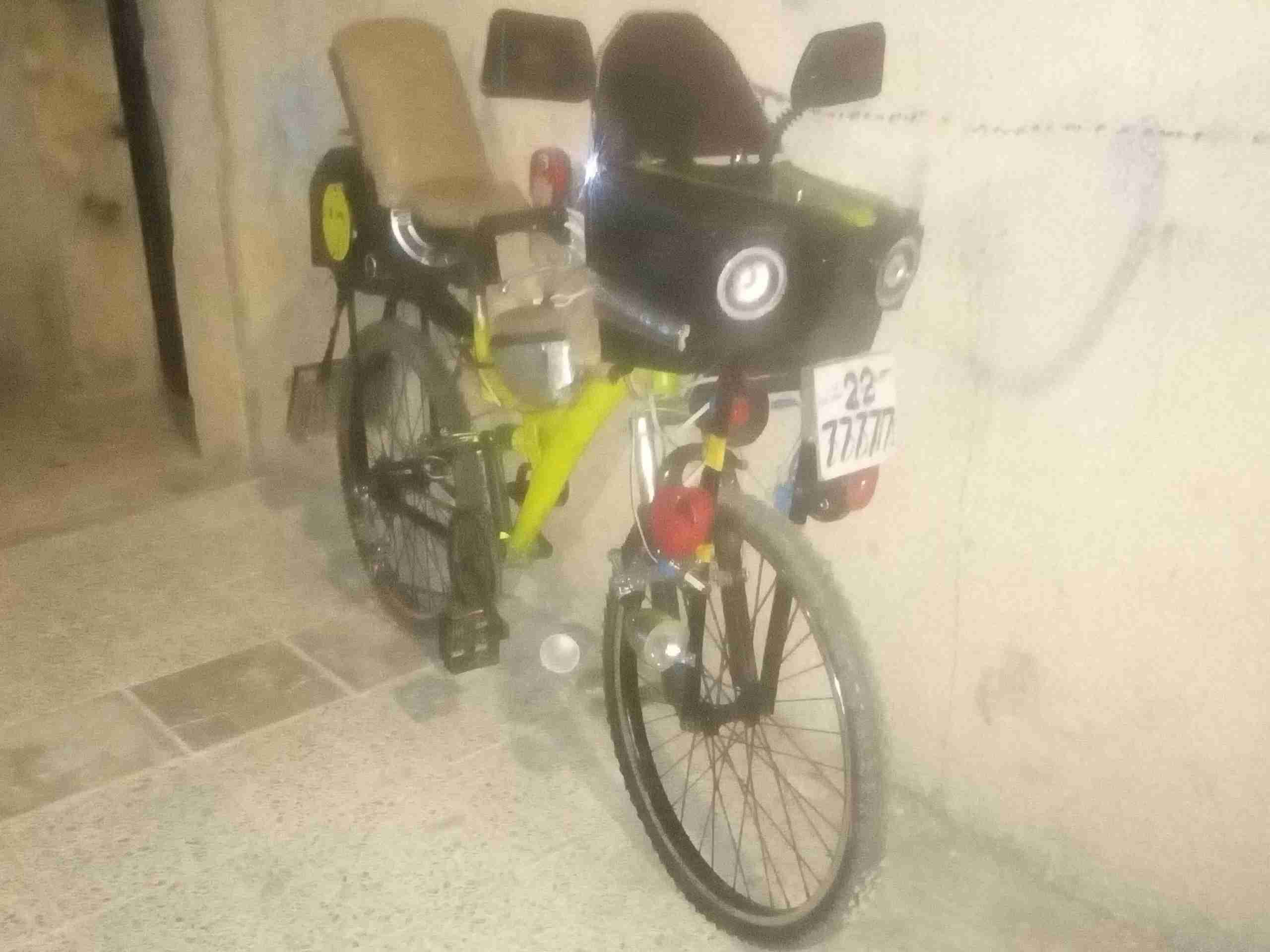 BM X NEW 2019 بحال جيد جدا
لا تنسَ أنك شاهدت هذا الإعلان في عنكبوت
بسكليت معدل بشتغل على الب...