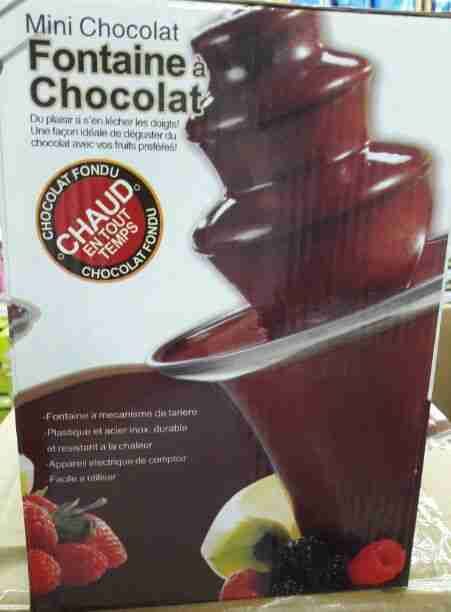 نافوره الشوكولاه Choclate fountain
لا تنسَ أنك شاهدت هذا الإعلان في عنكبوت
نافورة الشوكلاته...